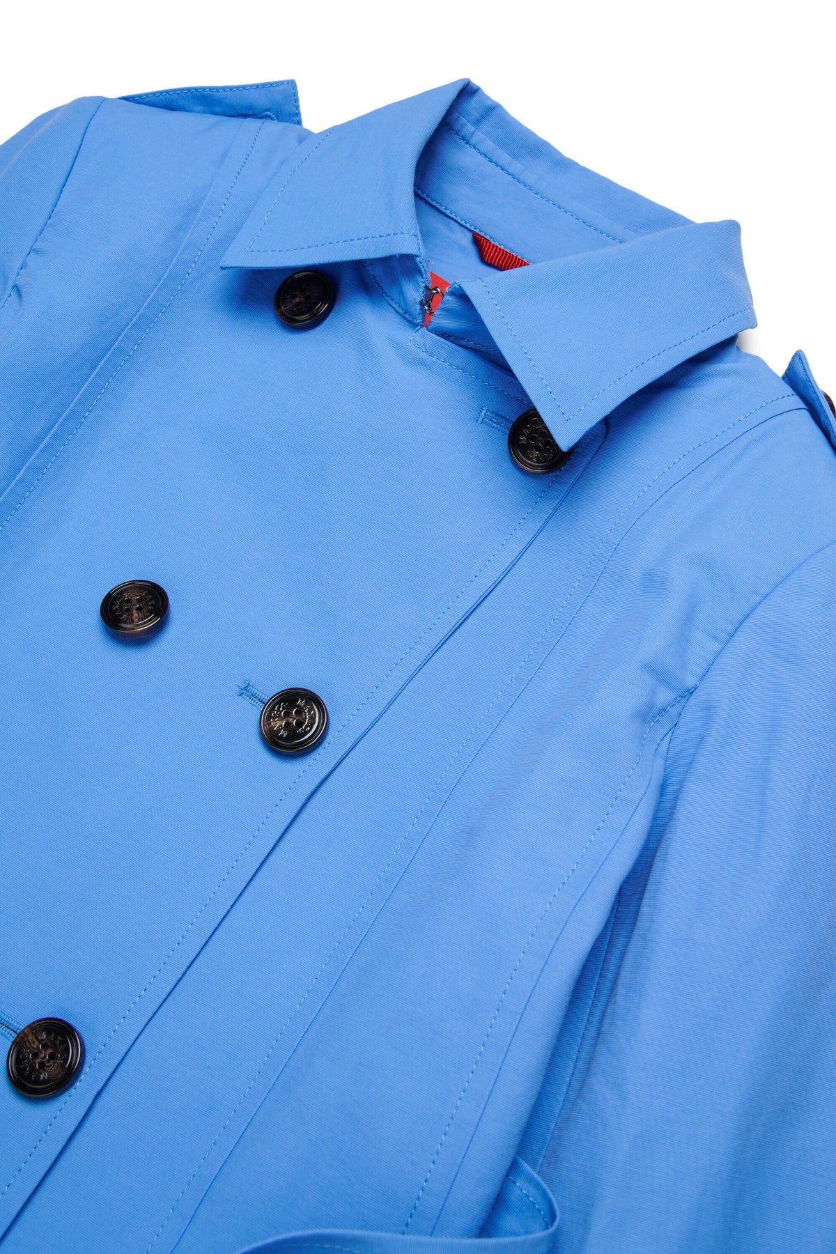 Trenchcoat aus technischer Baumwolle