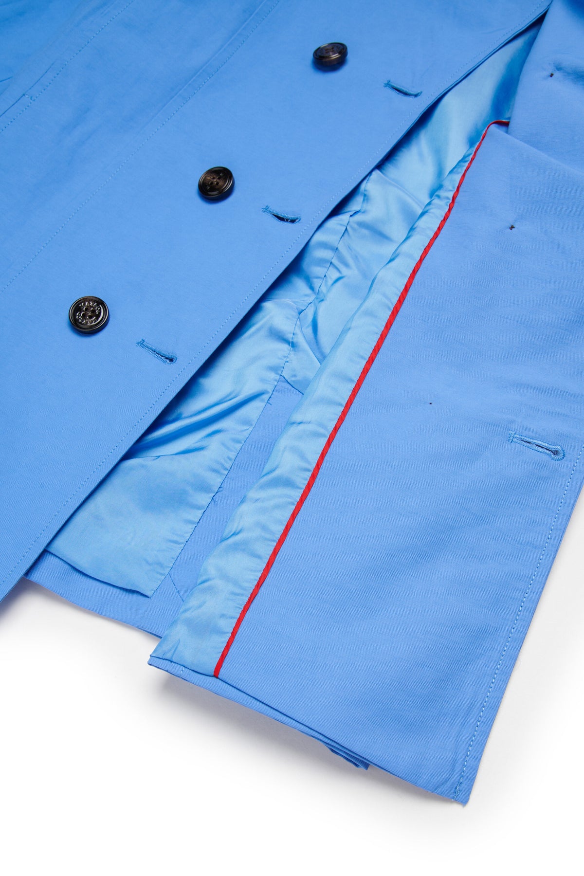 Trenchcoat aus technischer Baumwolle
