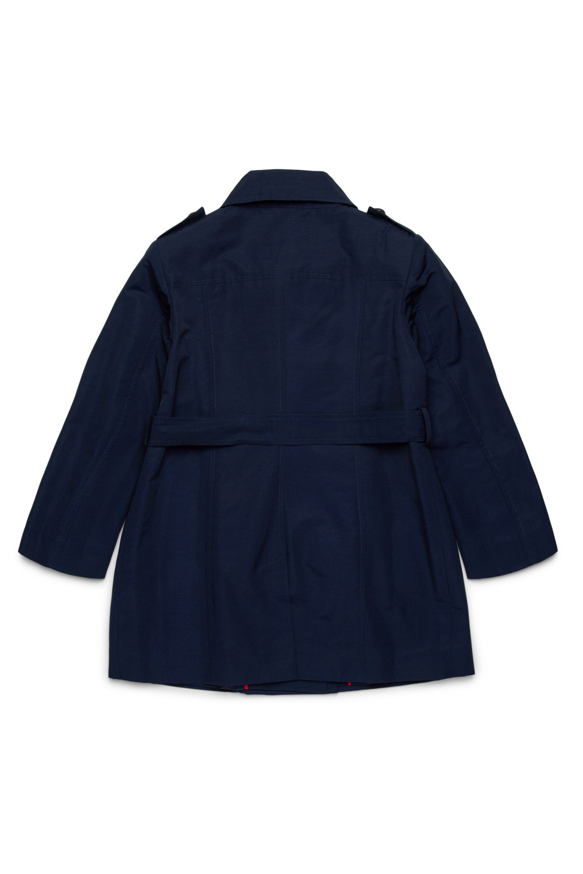 Trenchcoat aus technischer Baumwolle