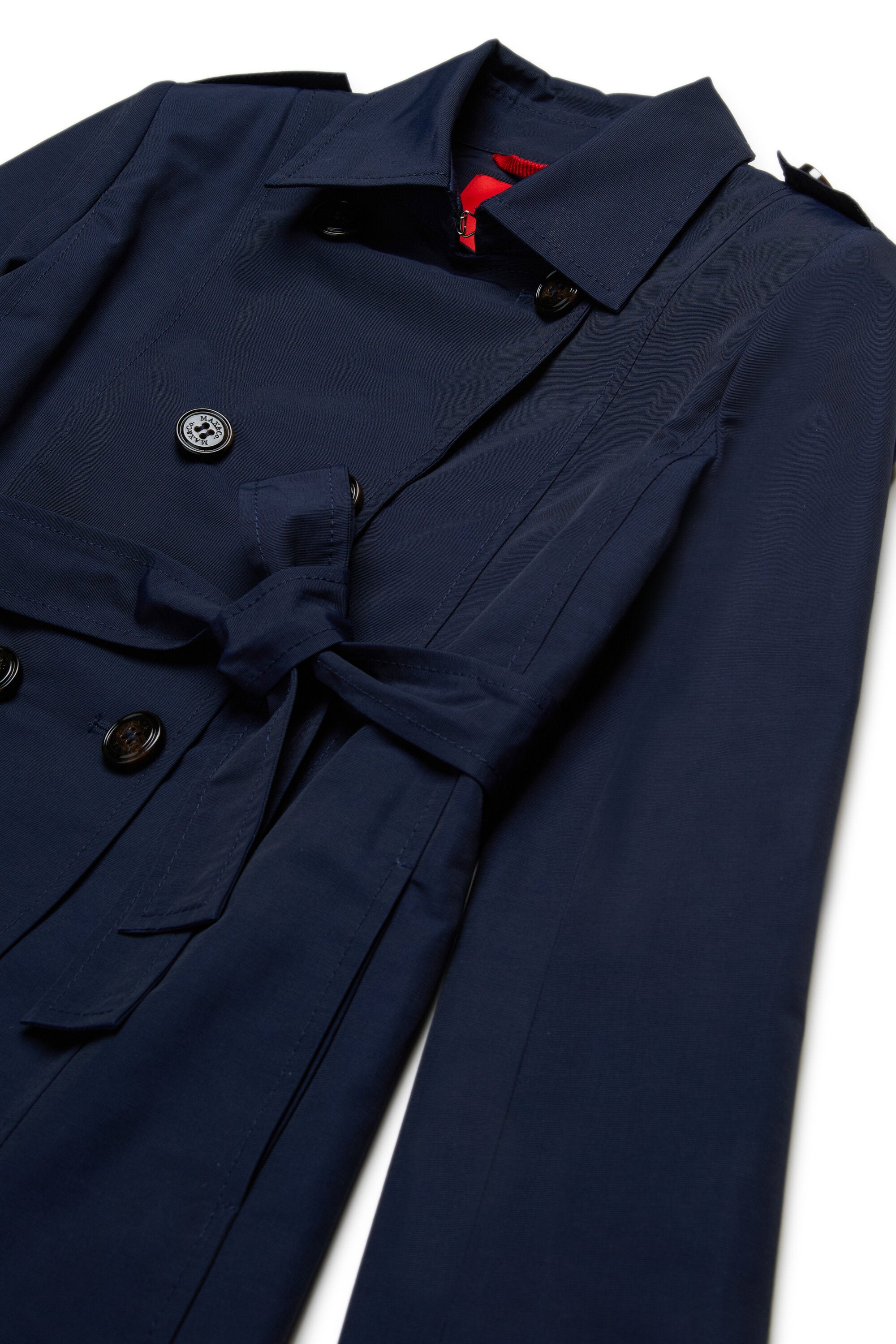 Trenchcoat aus technischer Baumwolle
