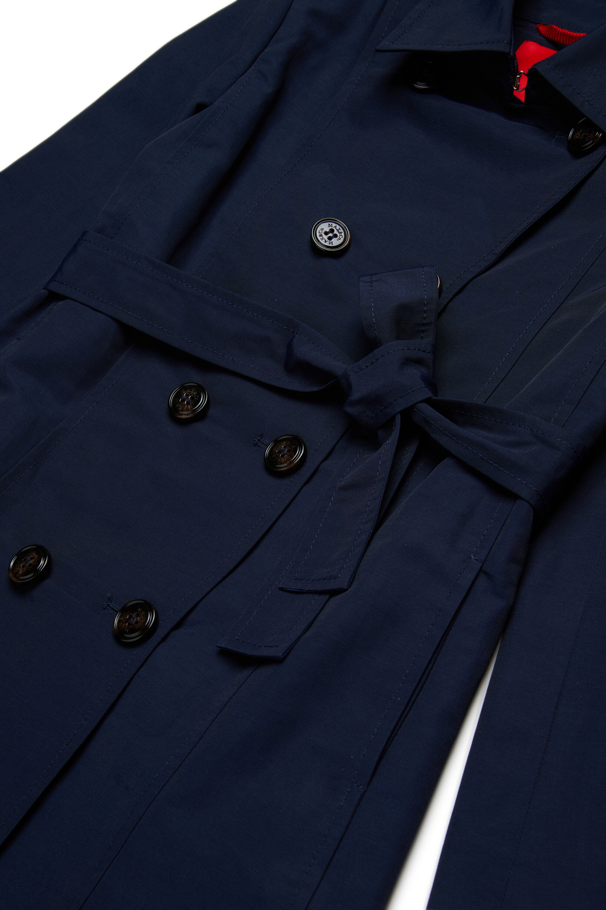 Trenchcoat aus technischer Baumwolle