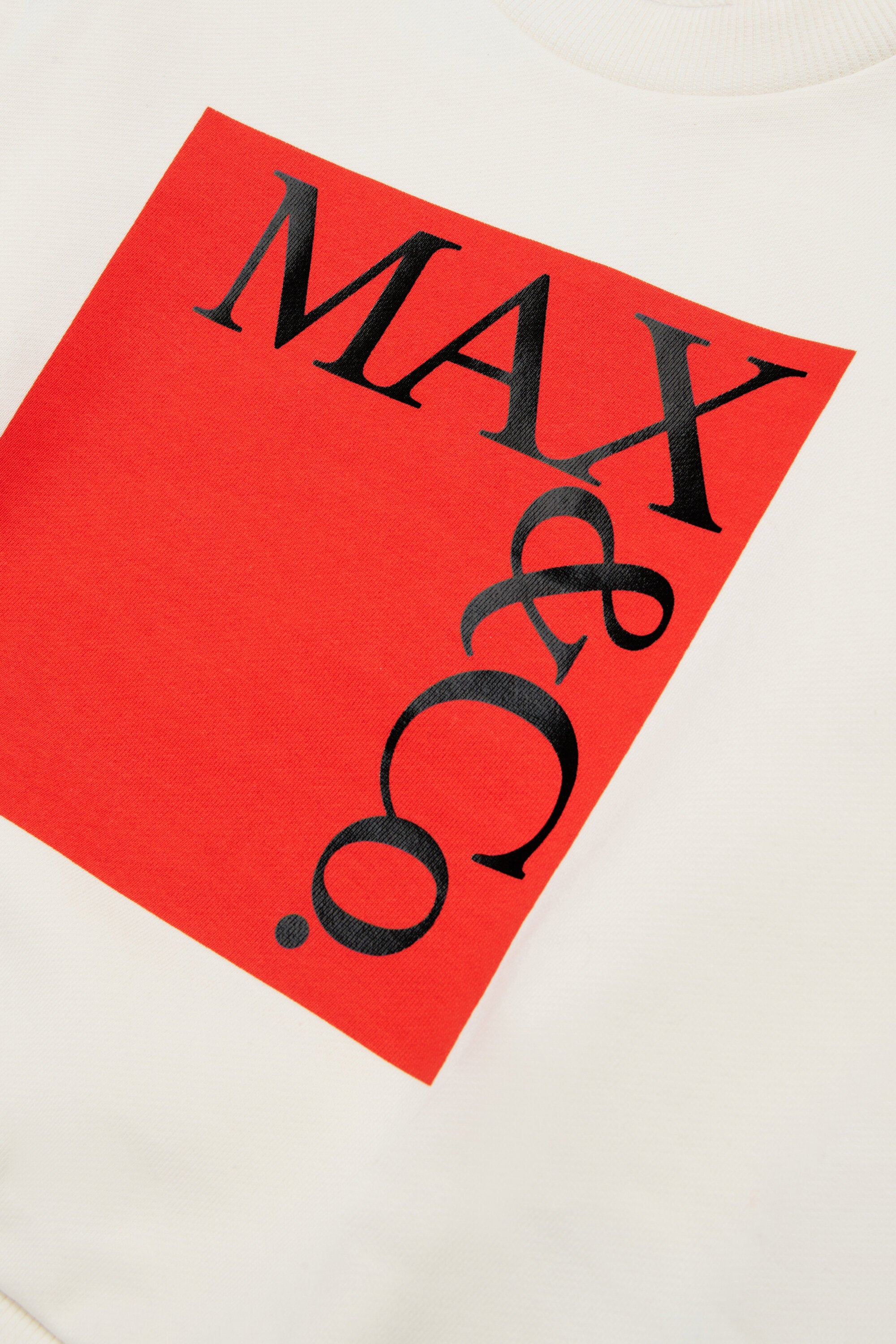 Sudadera de cuello redondo con logo