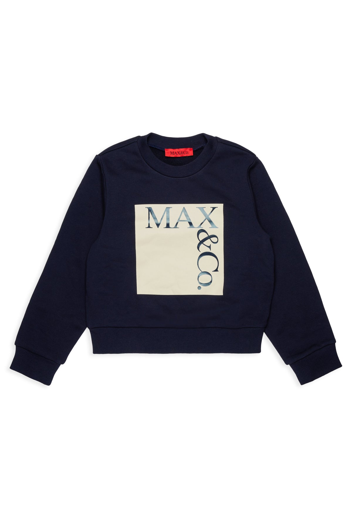 Sweatshirt mit Rundhalsausschnitt und Logo