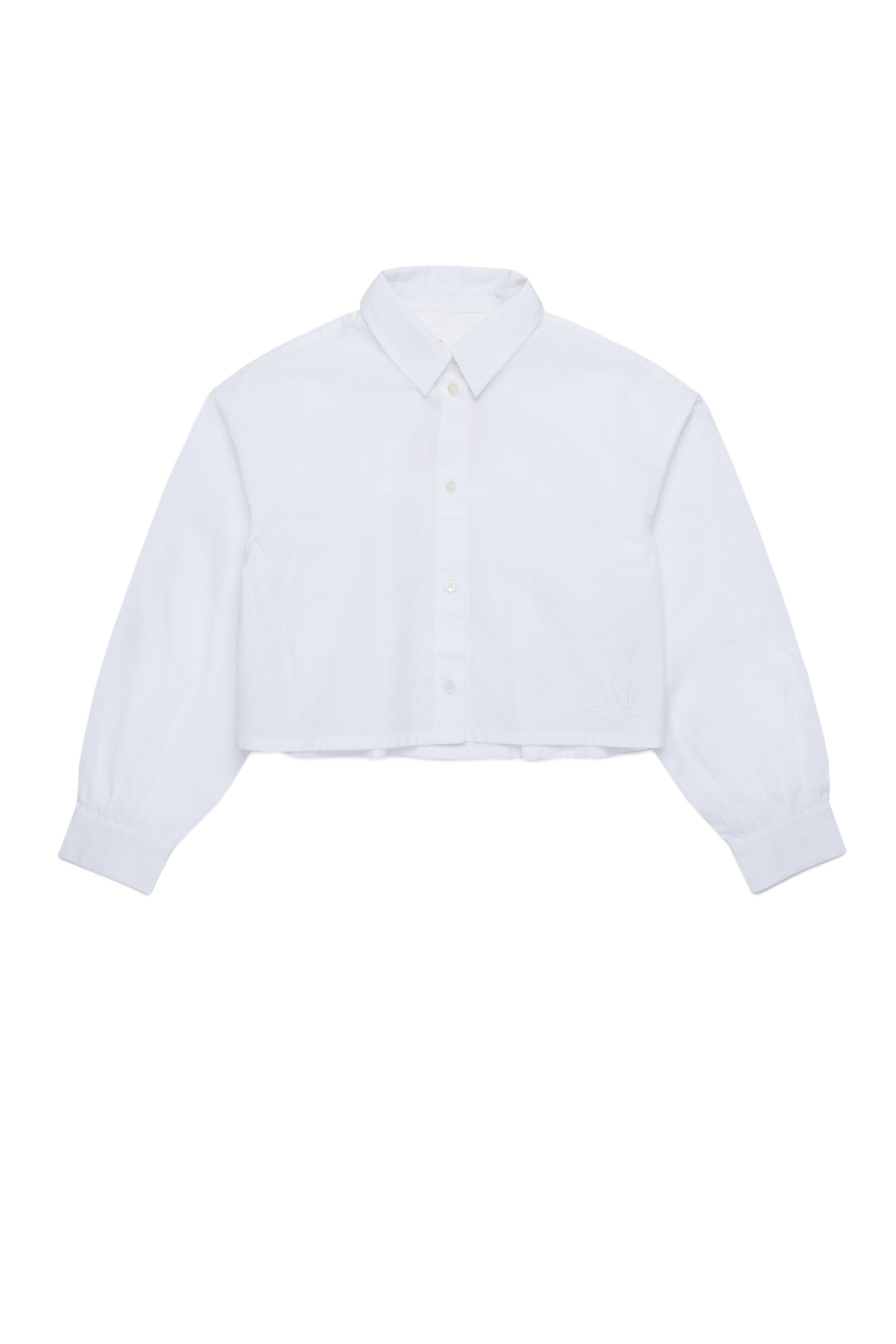 Boxy poplin shirt