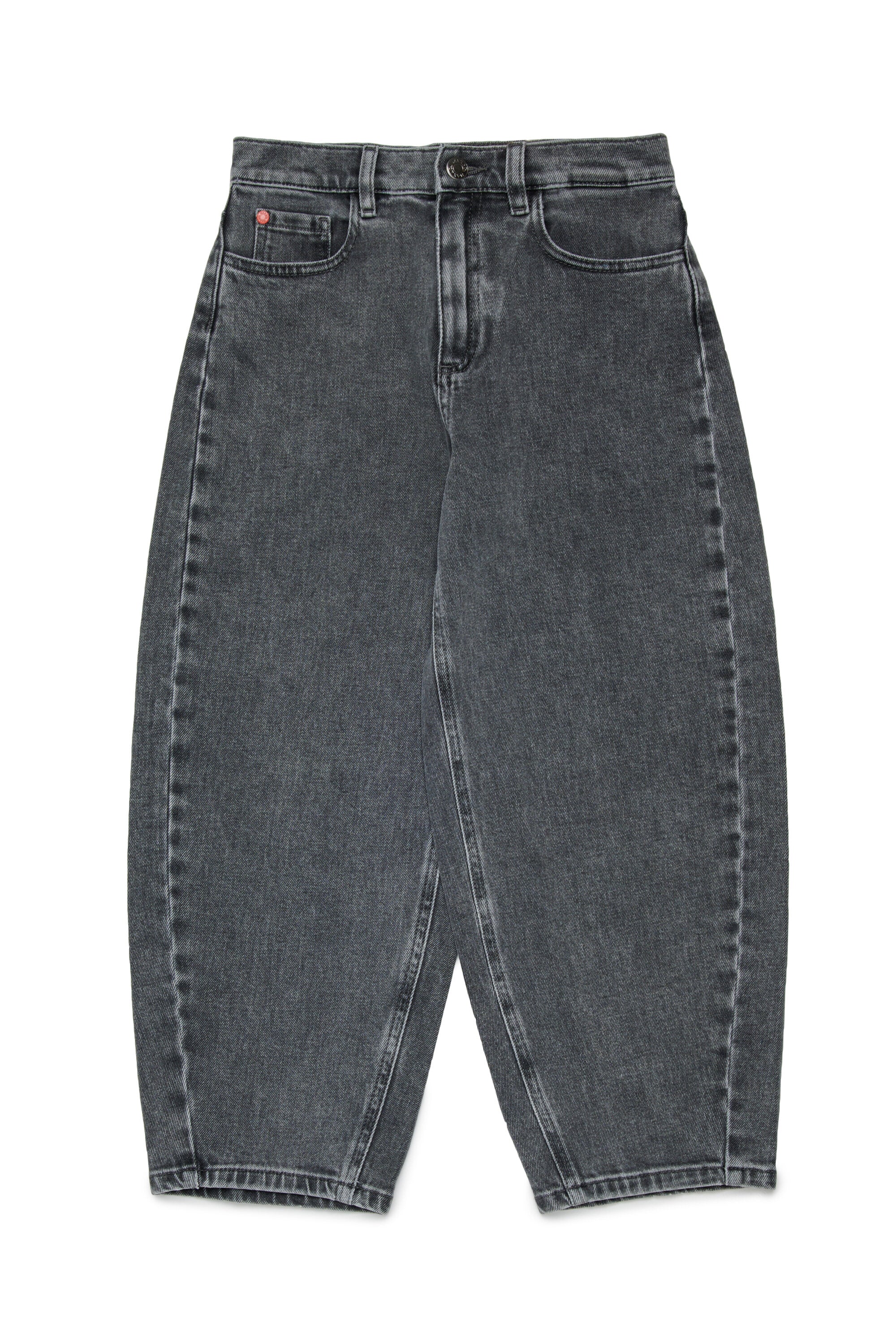 Jeans relaxed grigio piombo