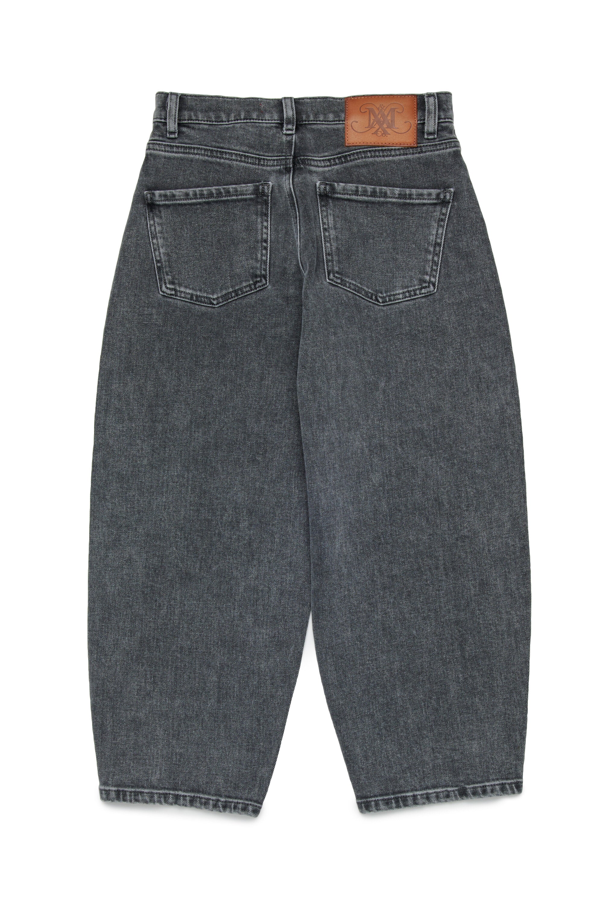Jeans relaxed grigio piombo