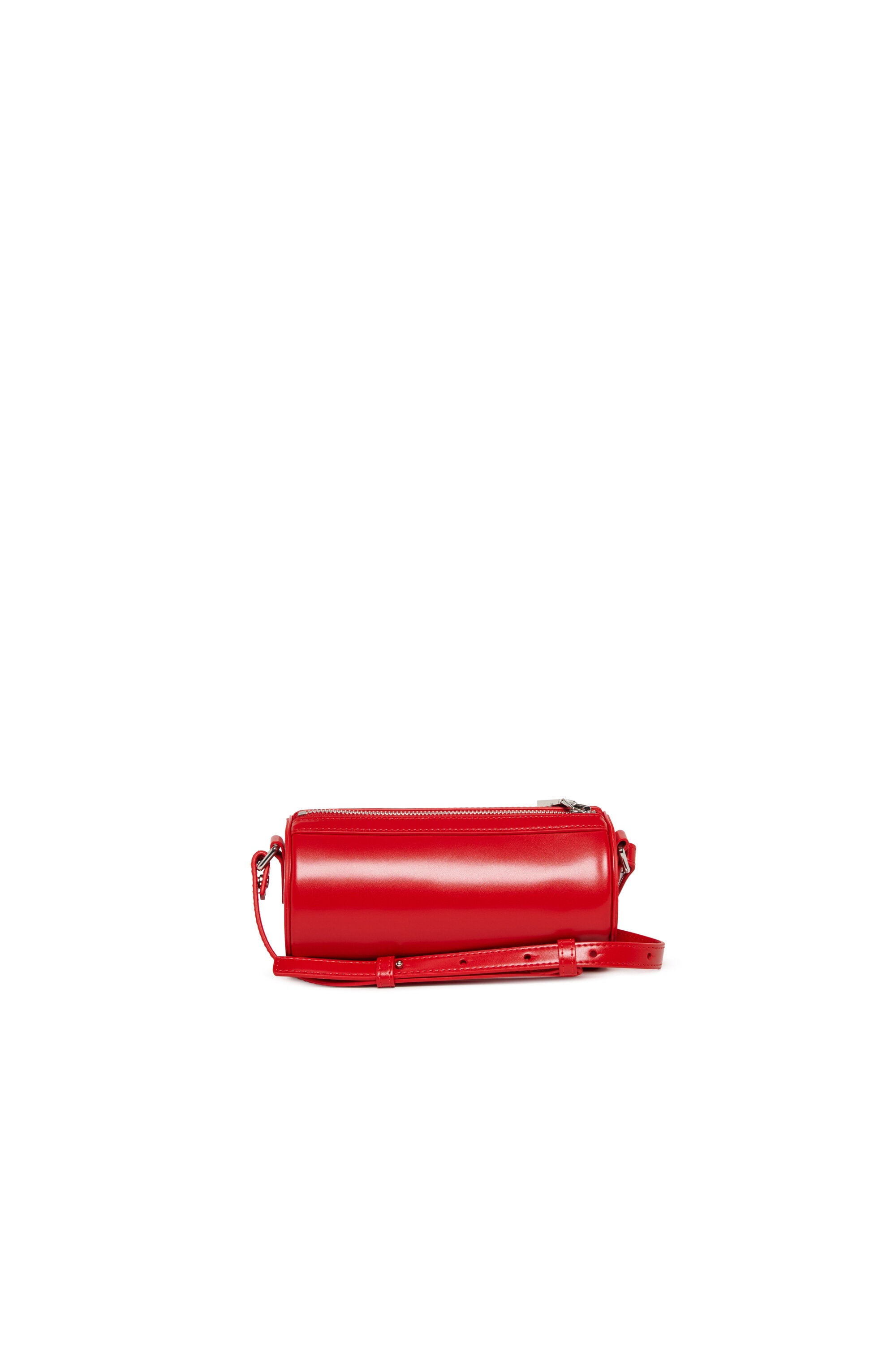Zylindertasche aus beschichtetem Stoff