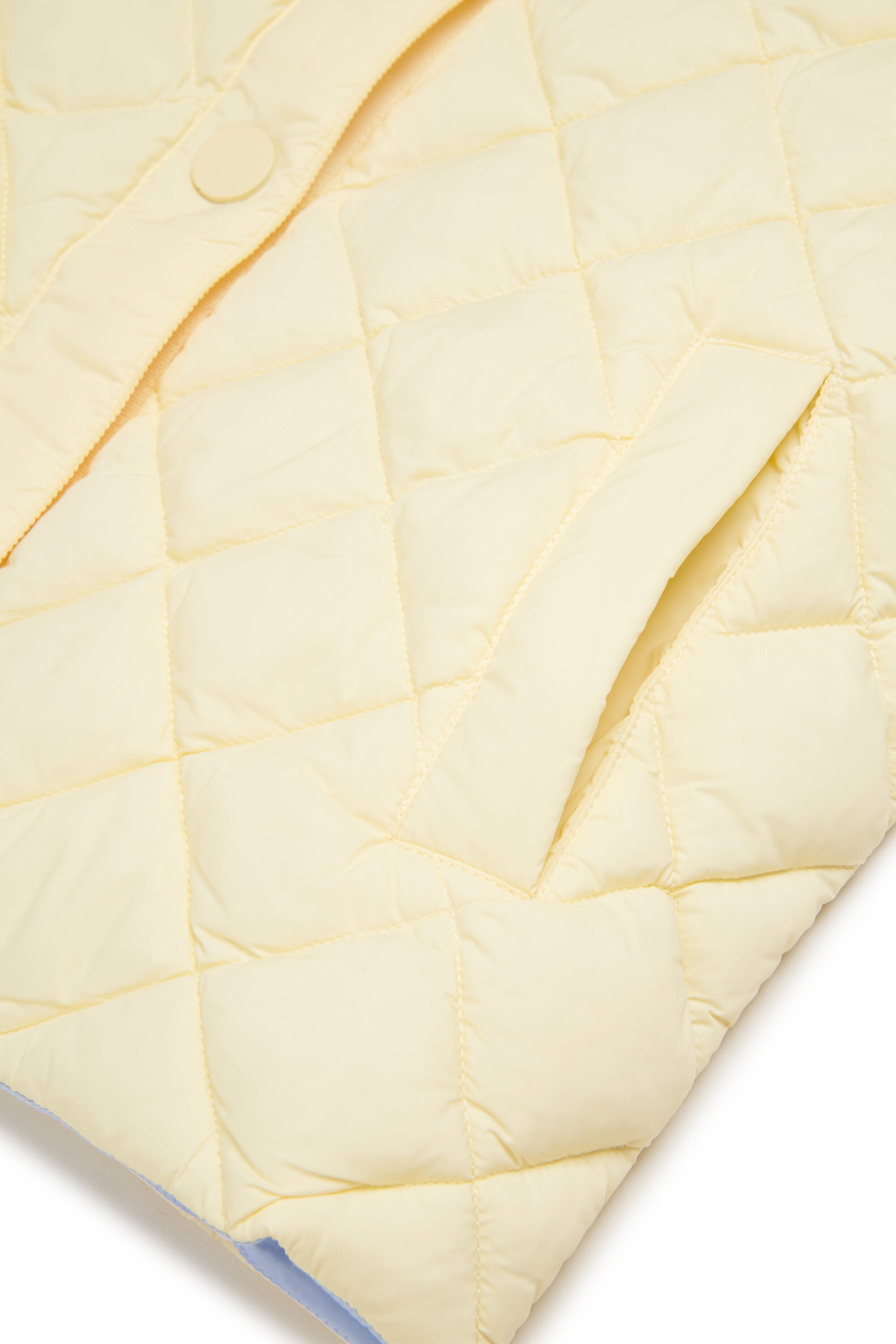 Chaqueta acolchada con logotipo estampado