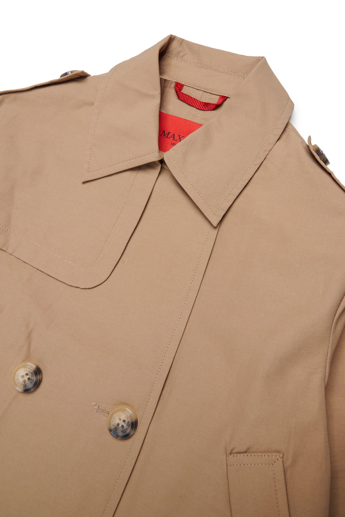 Doppelreihige Jacke mit Logo