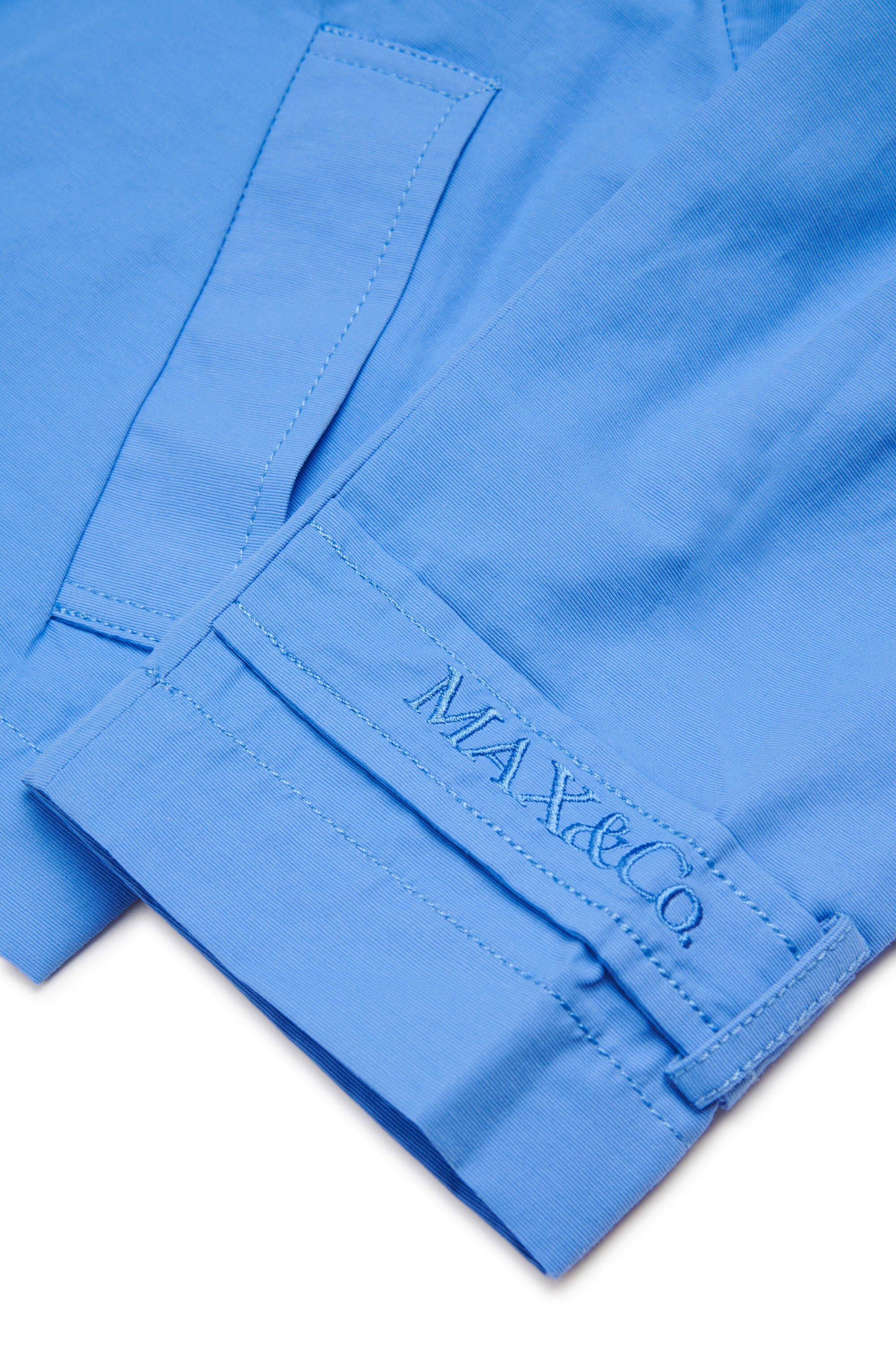 Veste croisée avec logo