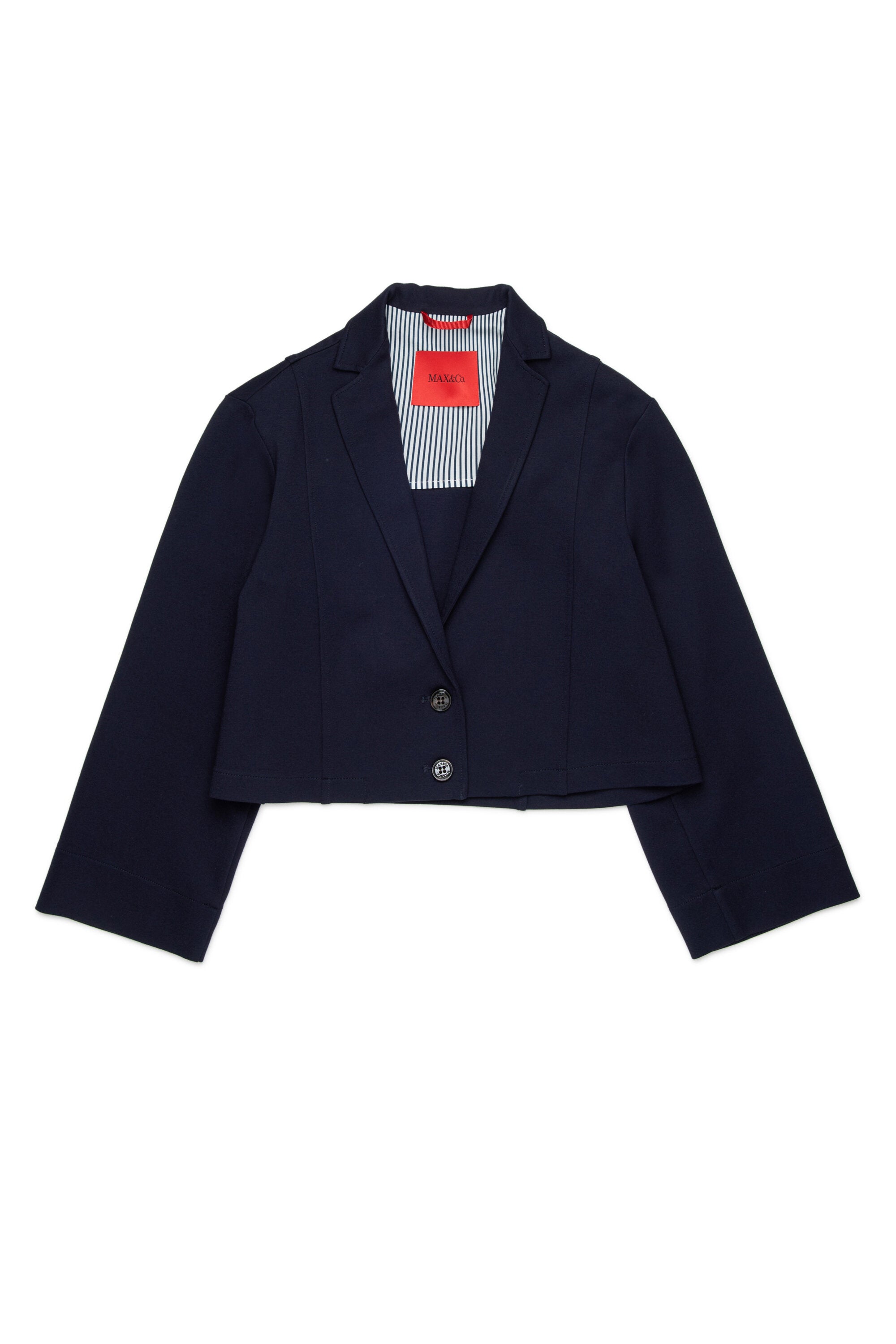 Giacca blazer con logo