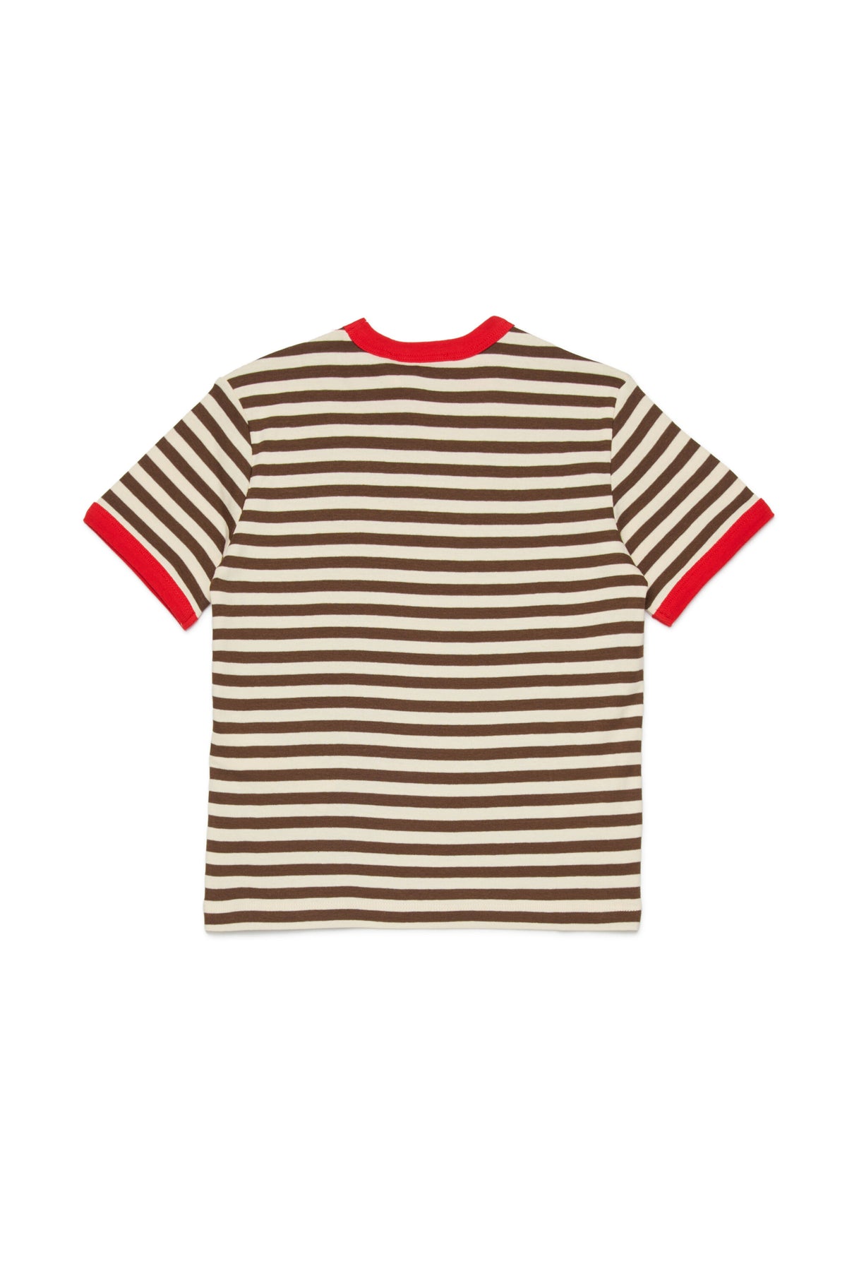 Camiseta de rayas con logo