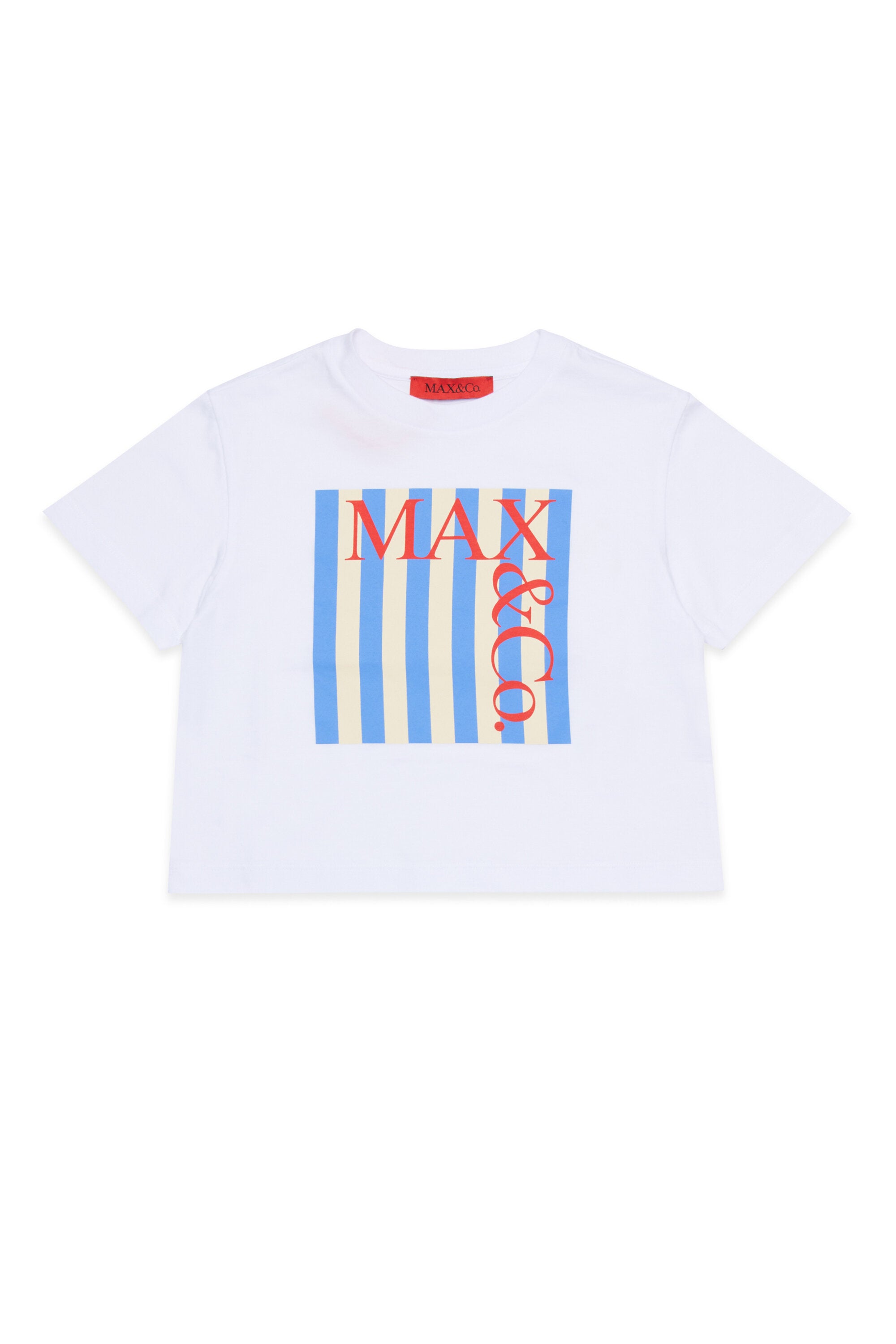 T-Shirt mit großem Frontlogo