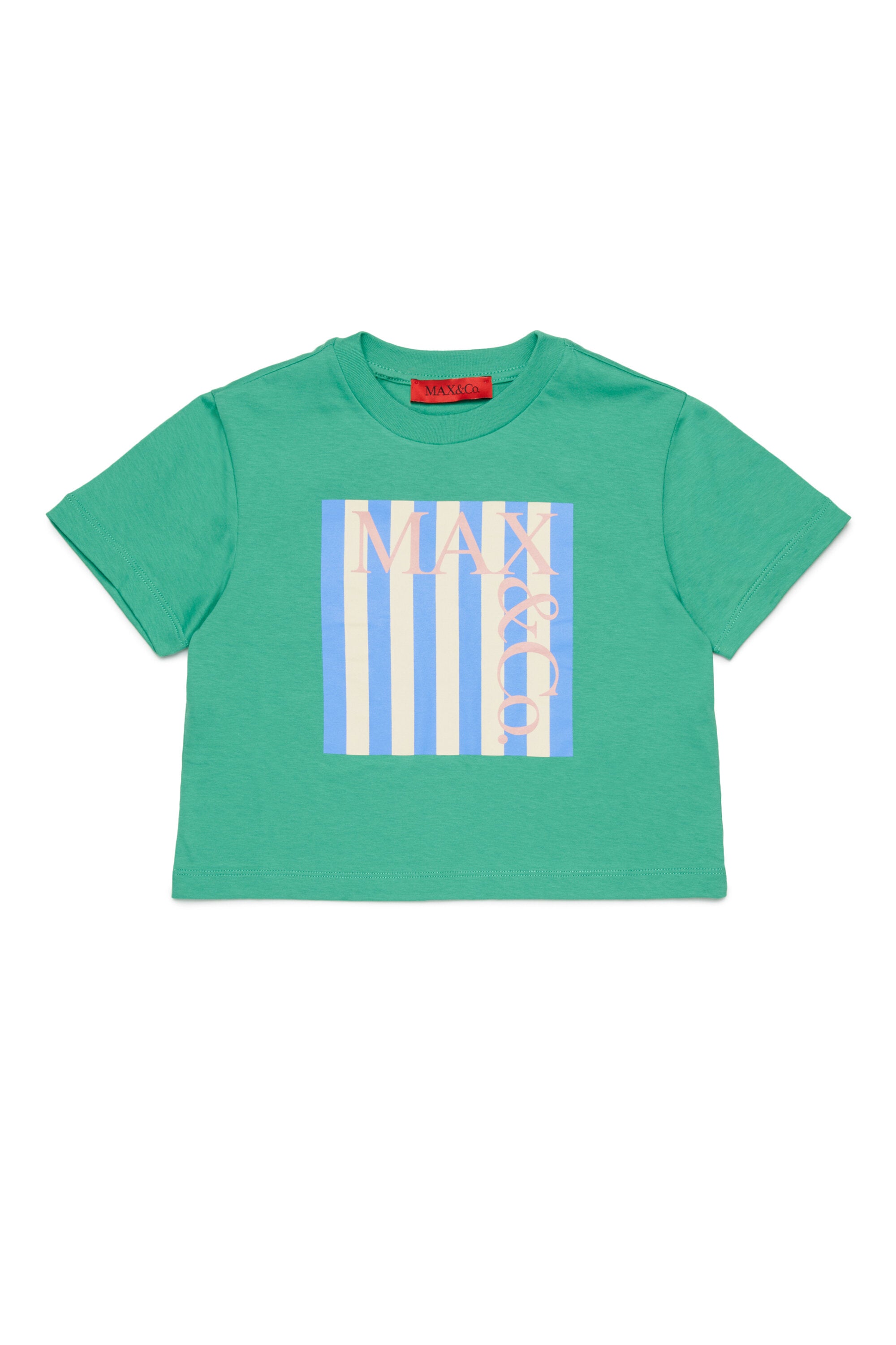 T-Shirt mit großem Frontlogo