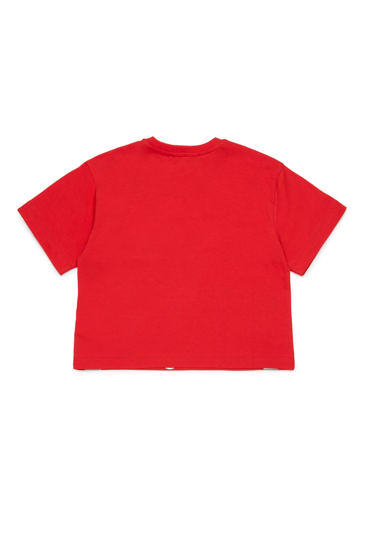Camiseta con logo y lunares metálicos