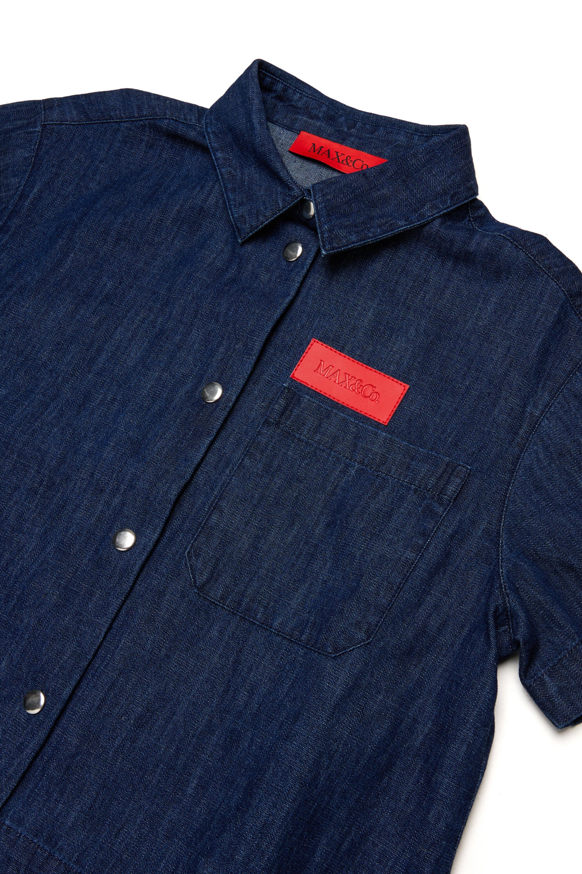 Chemise à manches courtes avec logo