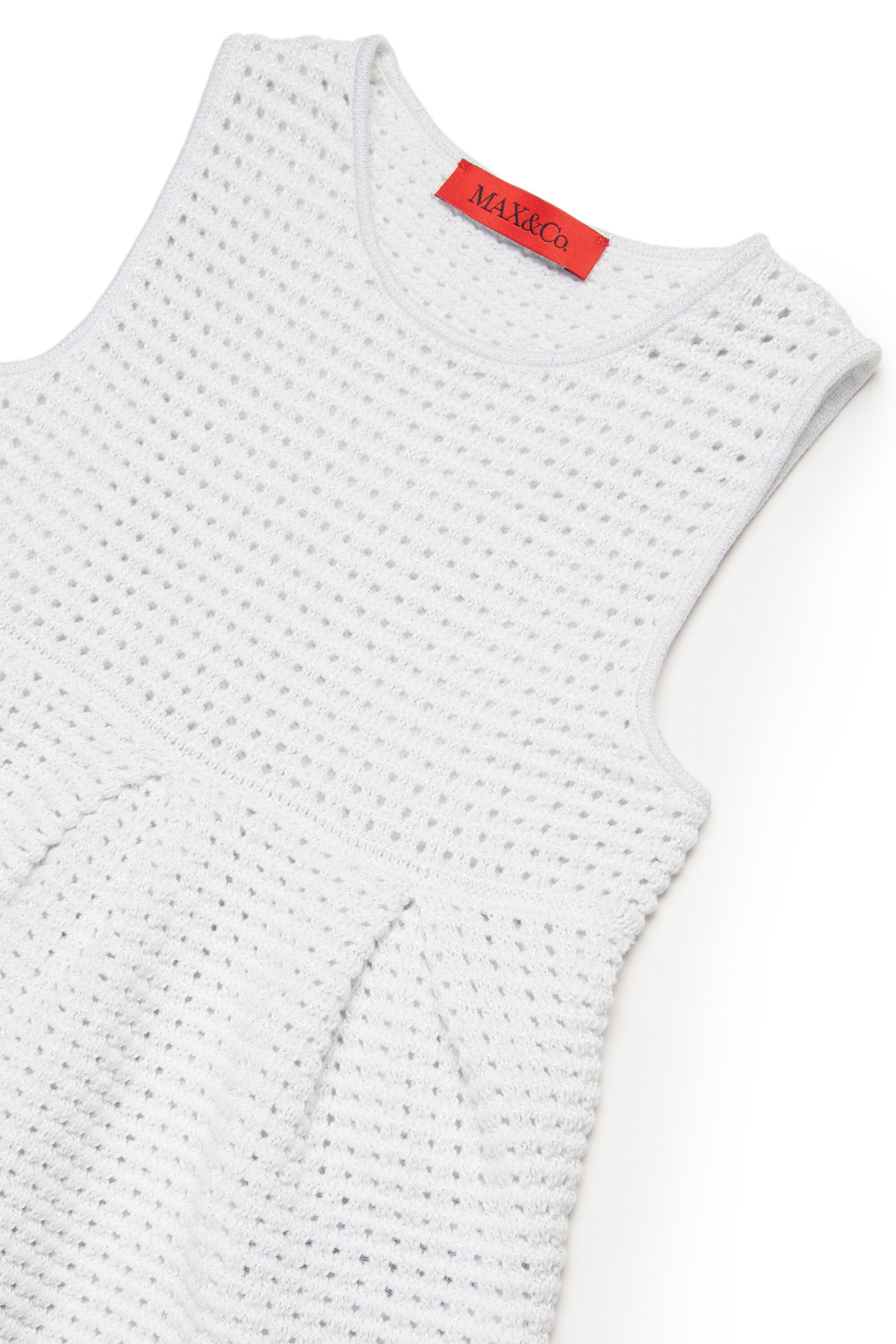 Top senza maniche crochet