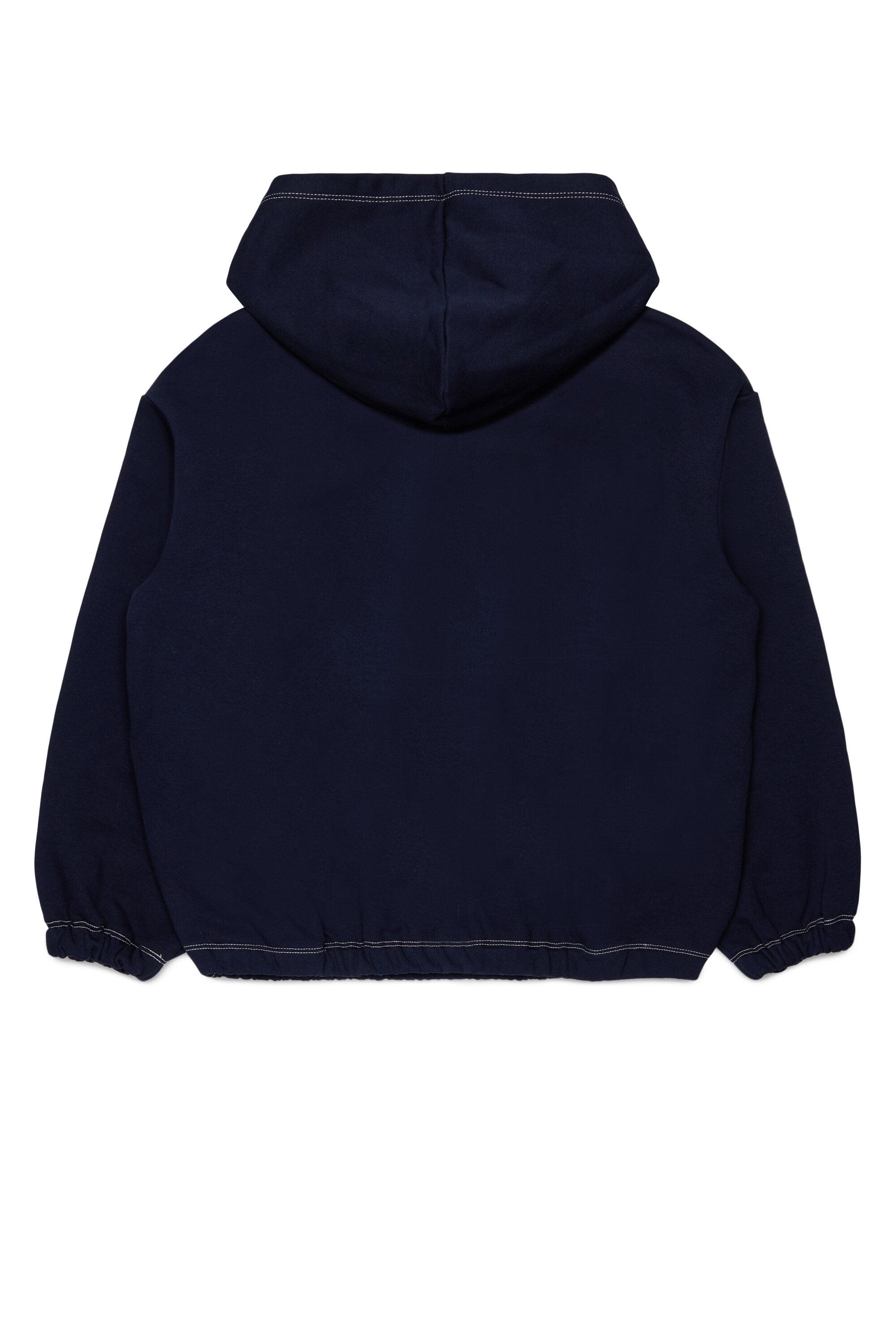 Sweat à fermeture zippée complète avec logo