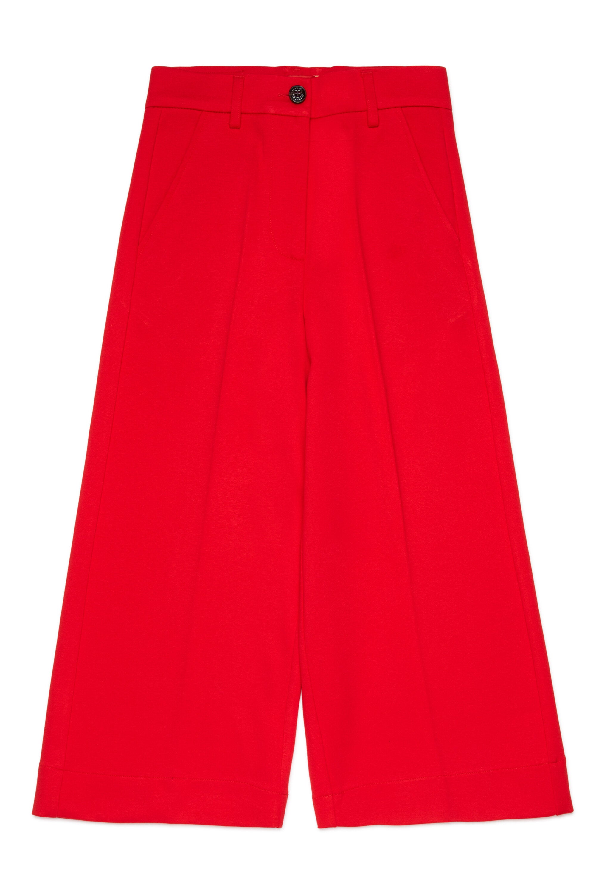Pantalones palazzo con logo