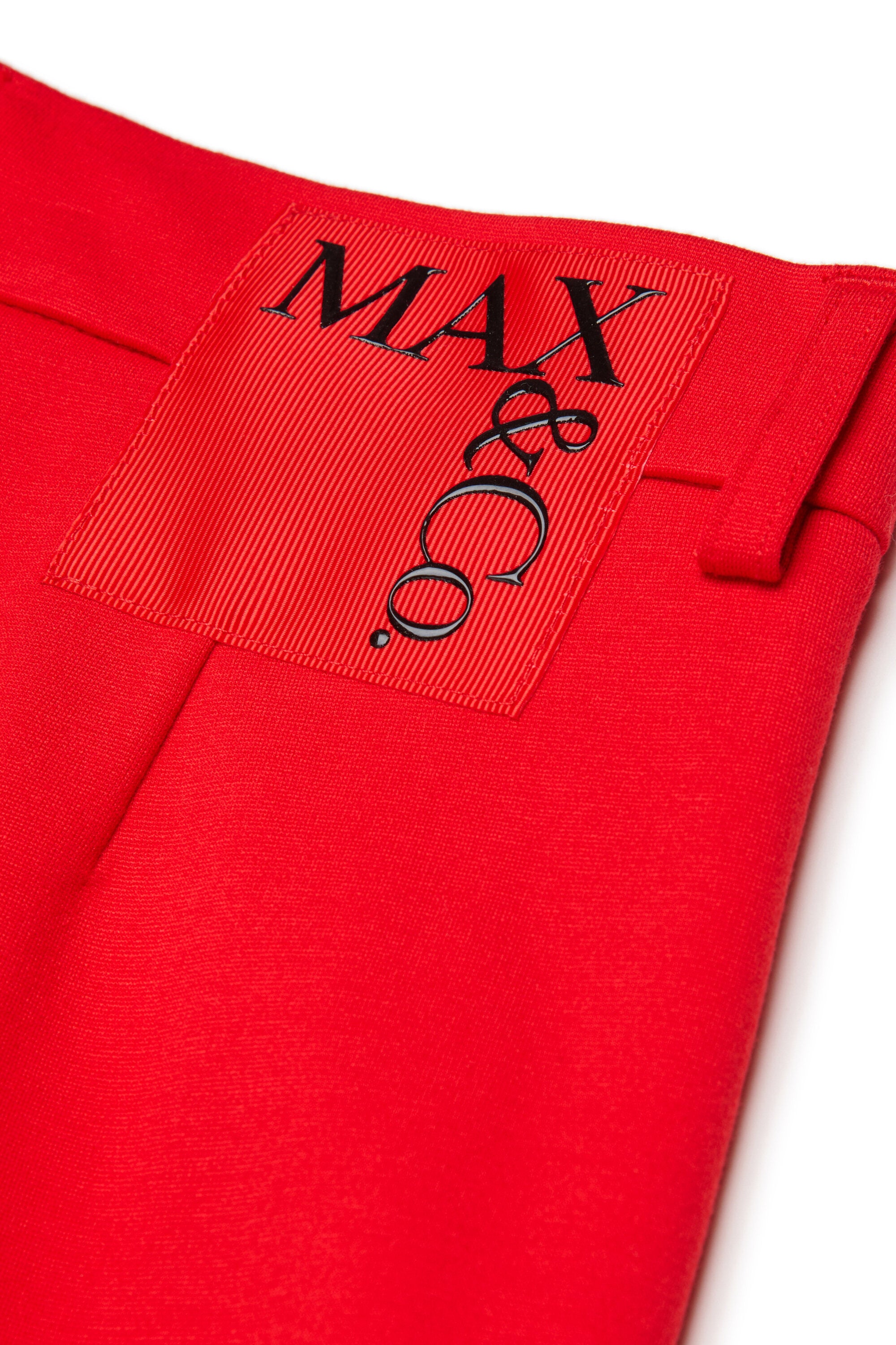 Pantalones palazzo con logo