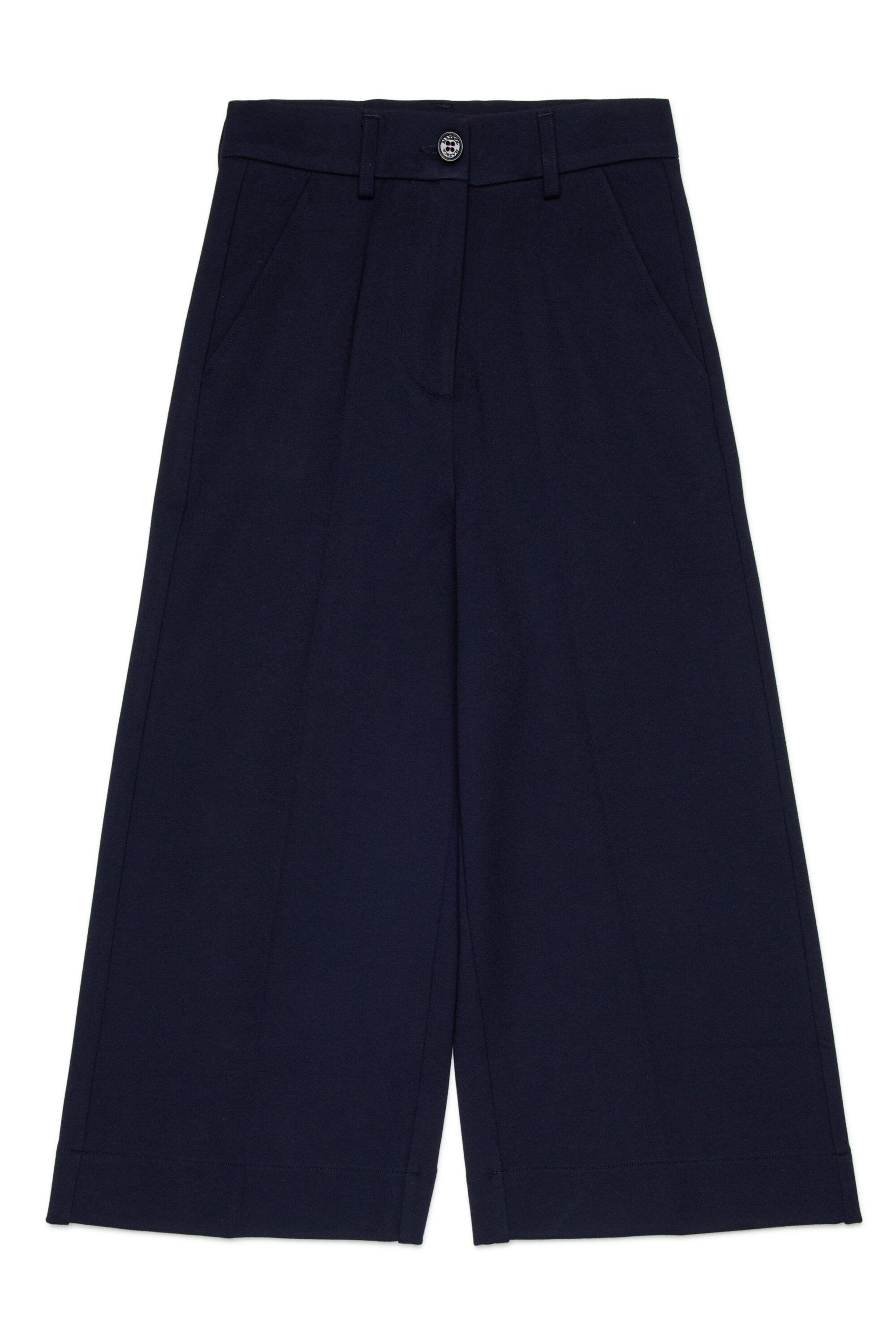Pantalon palazzo avec logo