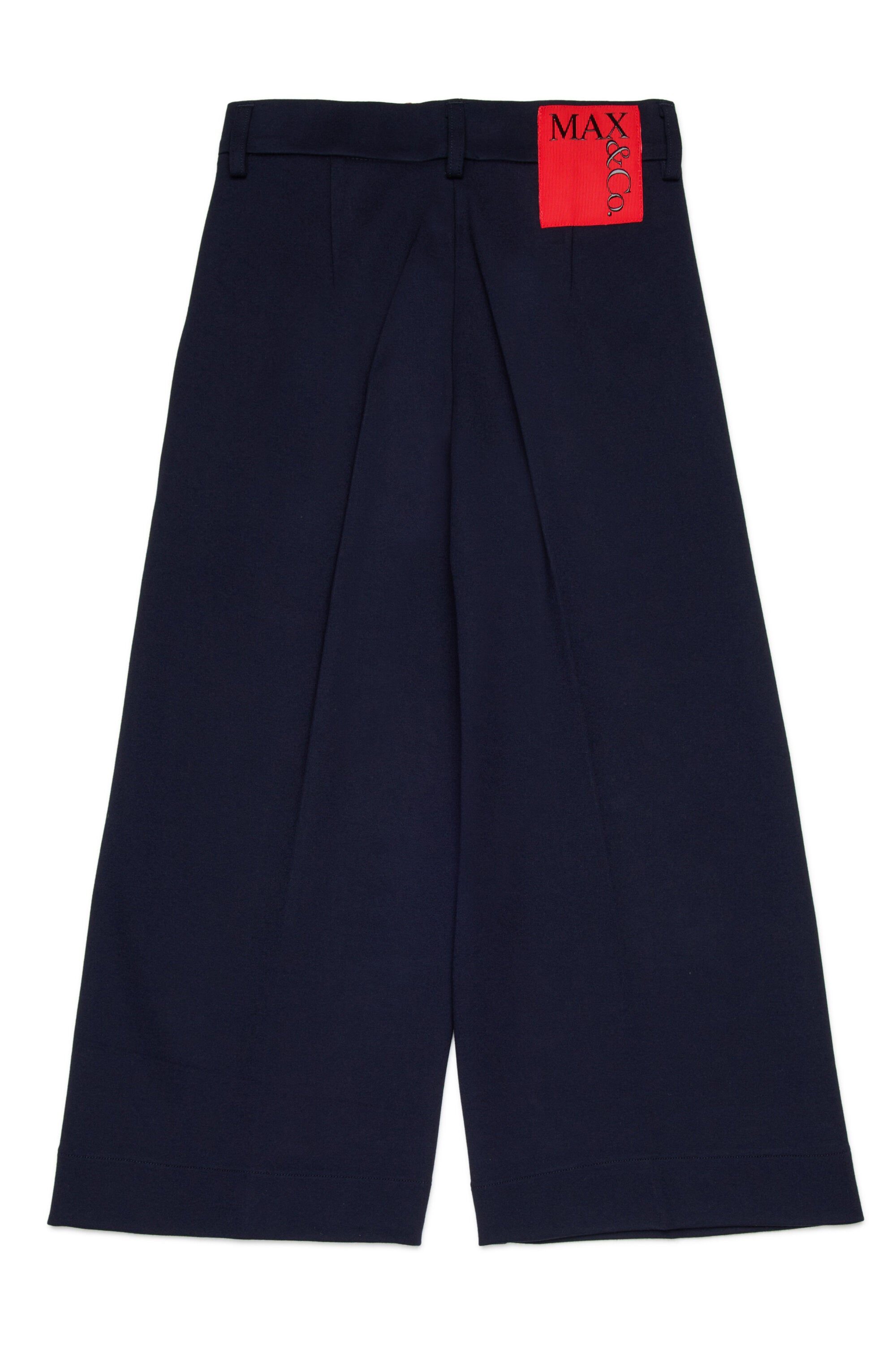 Pantalon palazzo avec logo