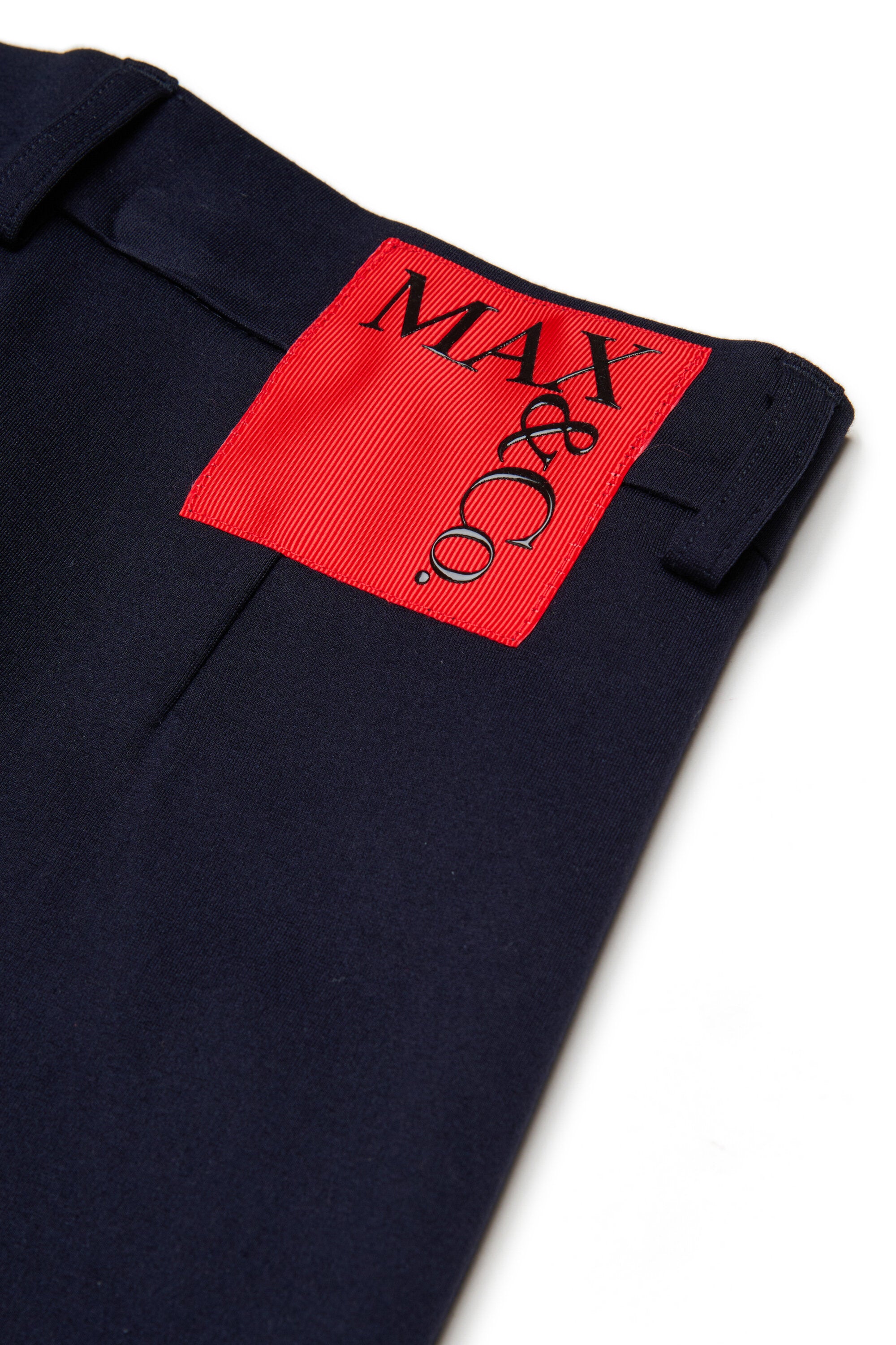 Pantalon palazzo avec logo
