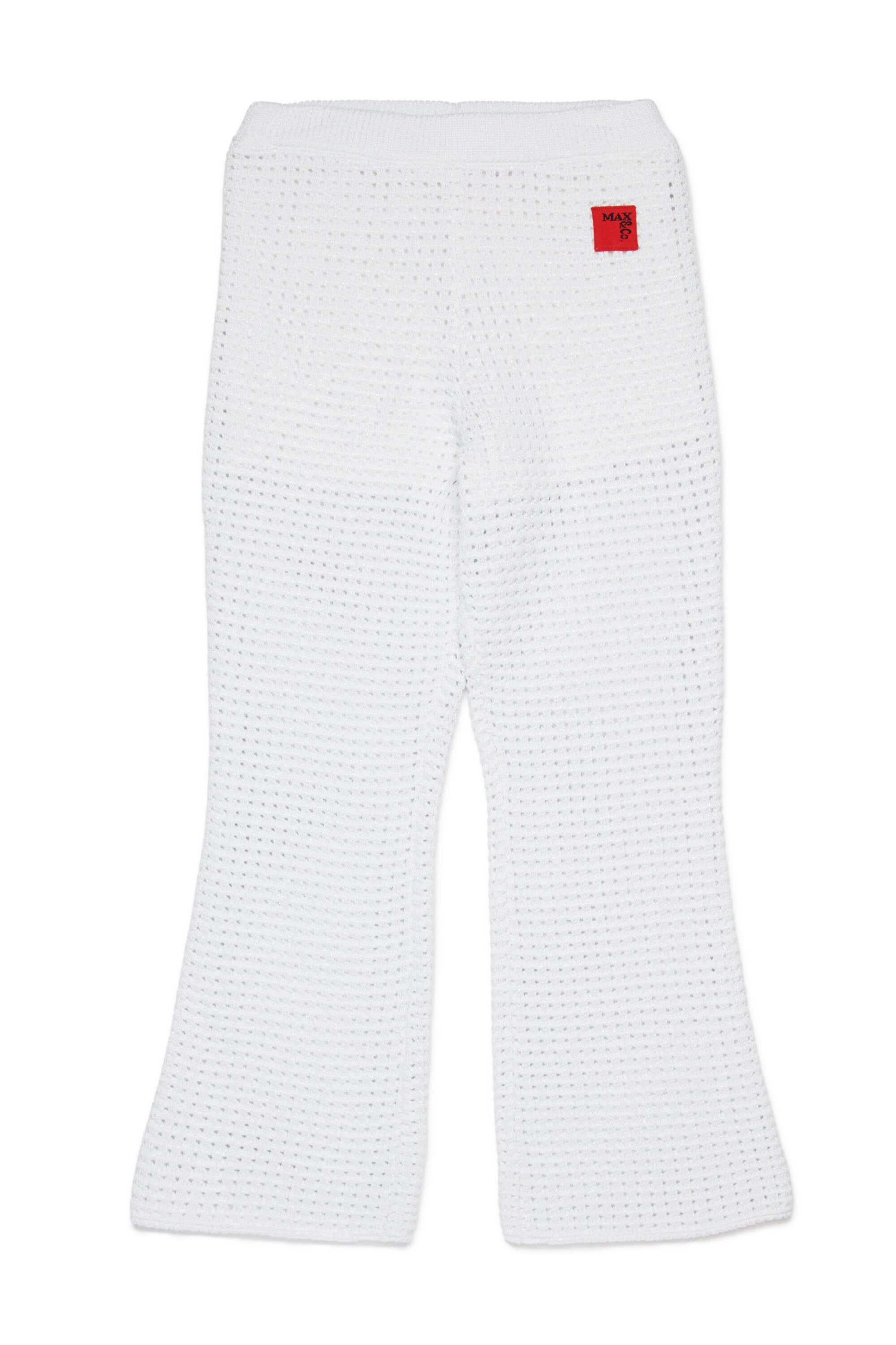 Pantalon en maille avec logo