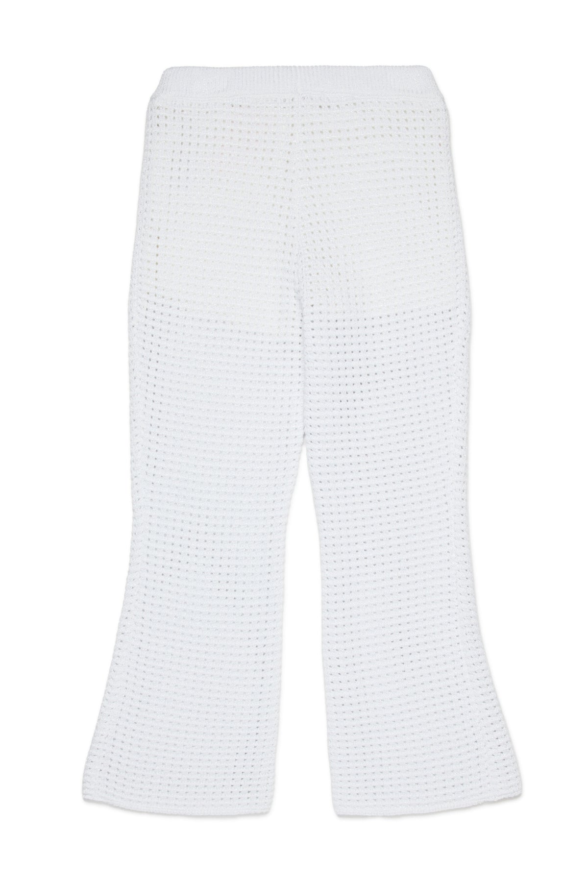 Knit pants with logo