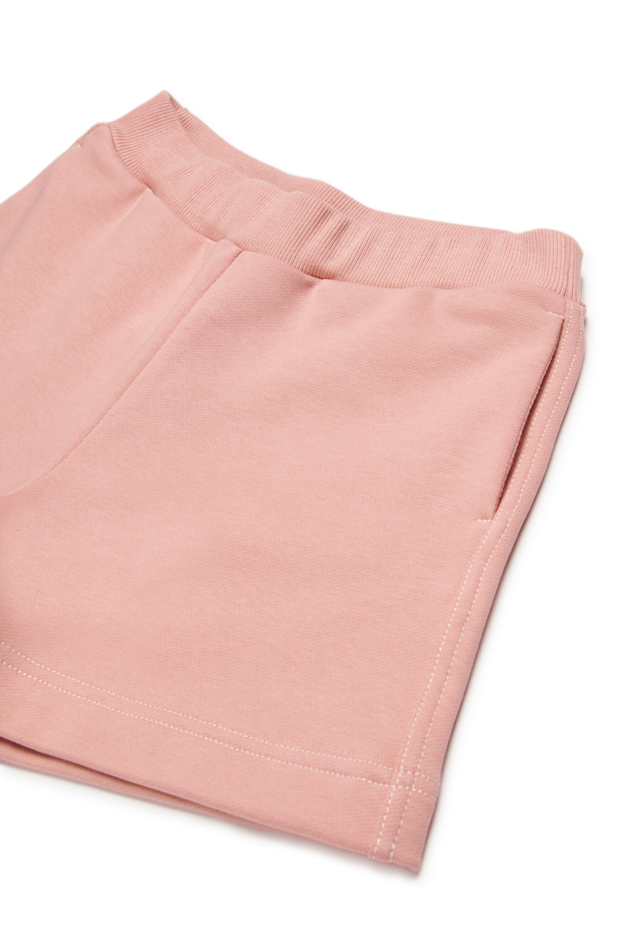 Shorts in felpa con logo