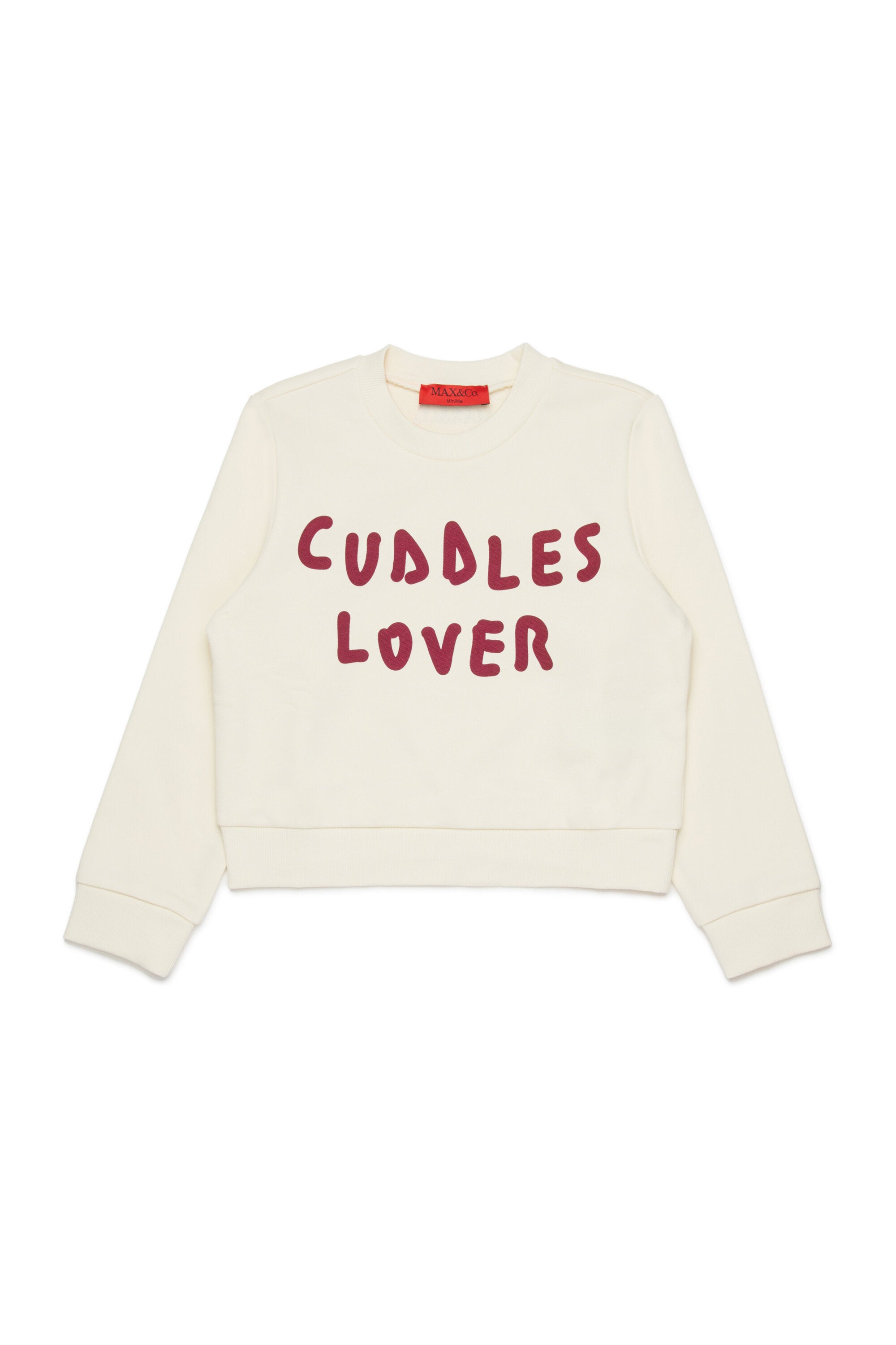 Felpa girocollo con logo