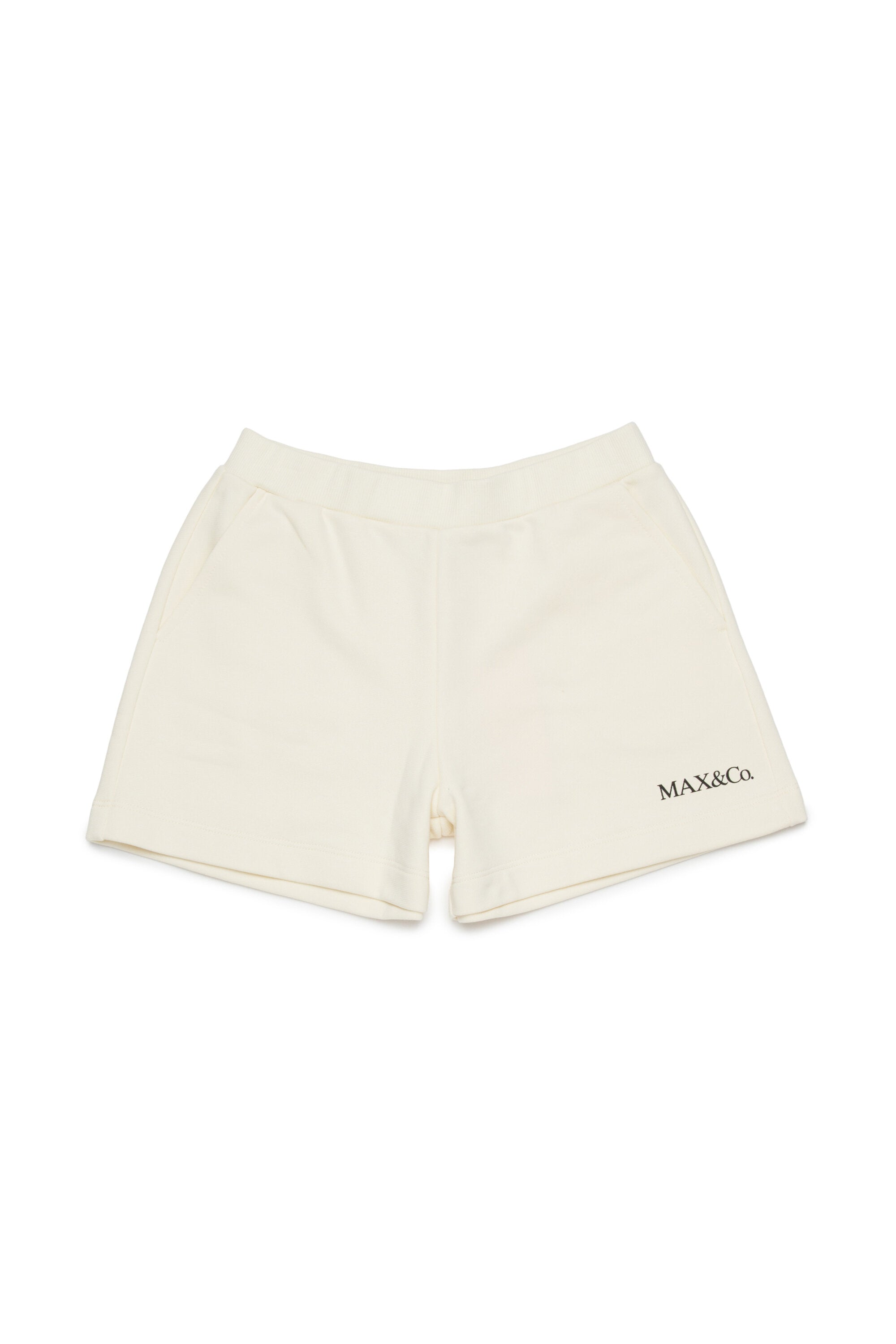 Shorts in felpa con logo