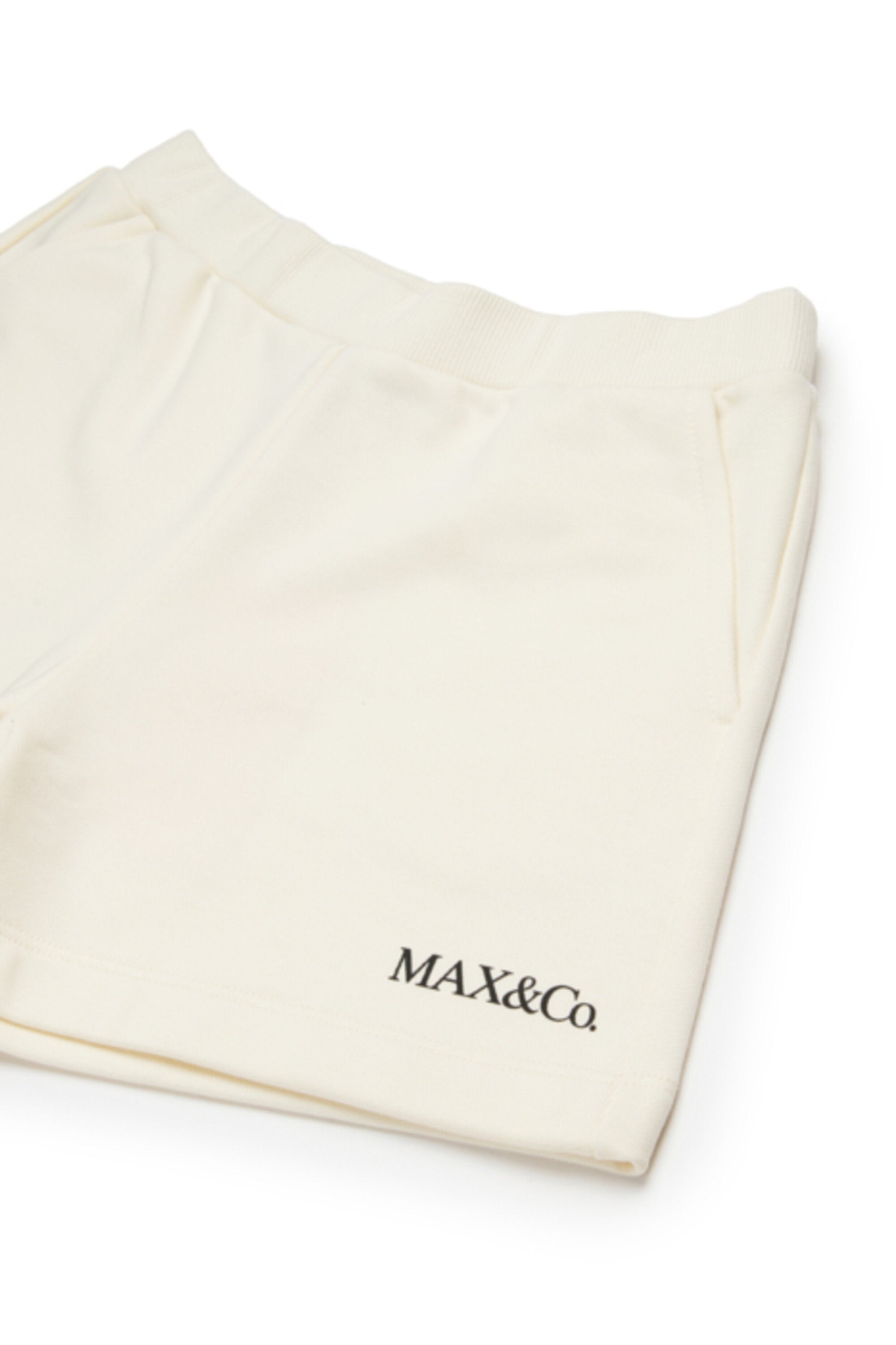 Shorts in felpa con logo