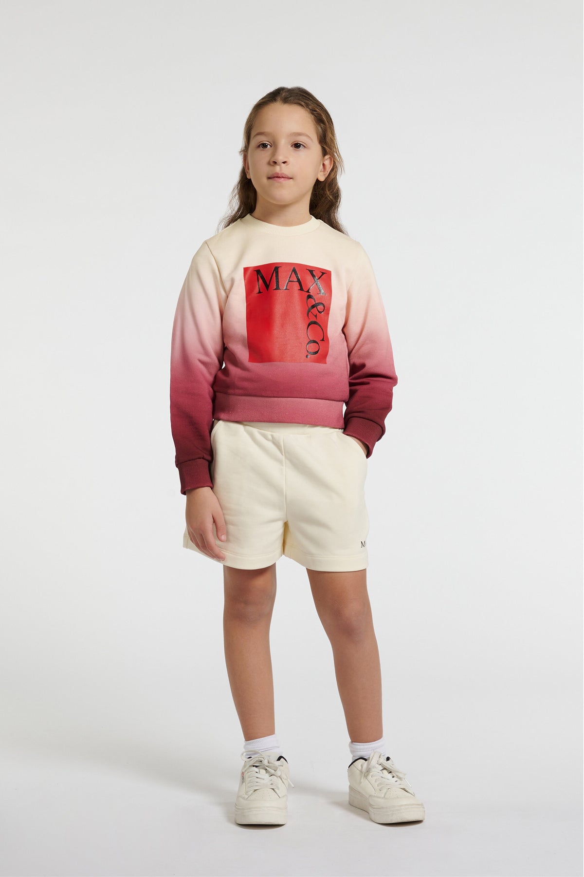 Sweatshirt mit Rundhalsausschnitt und Logo