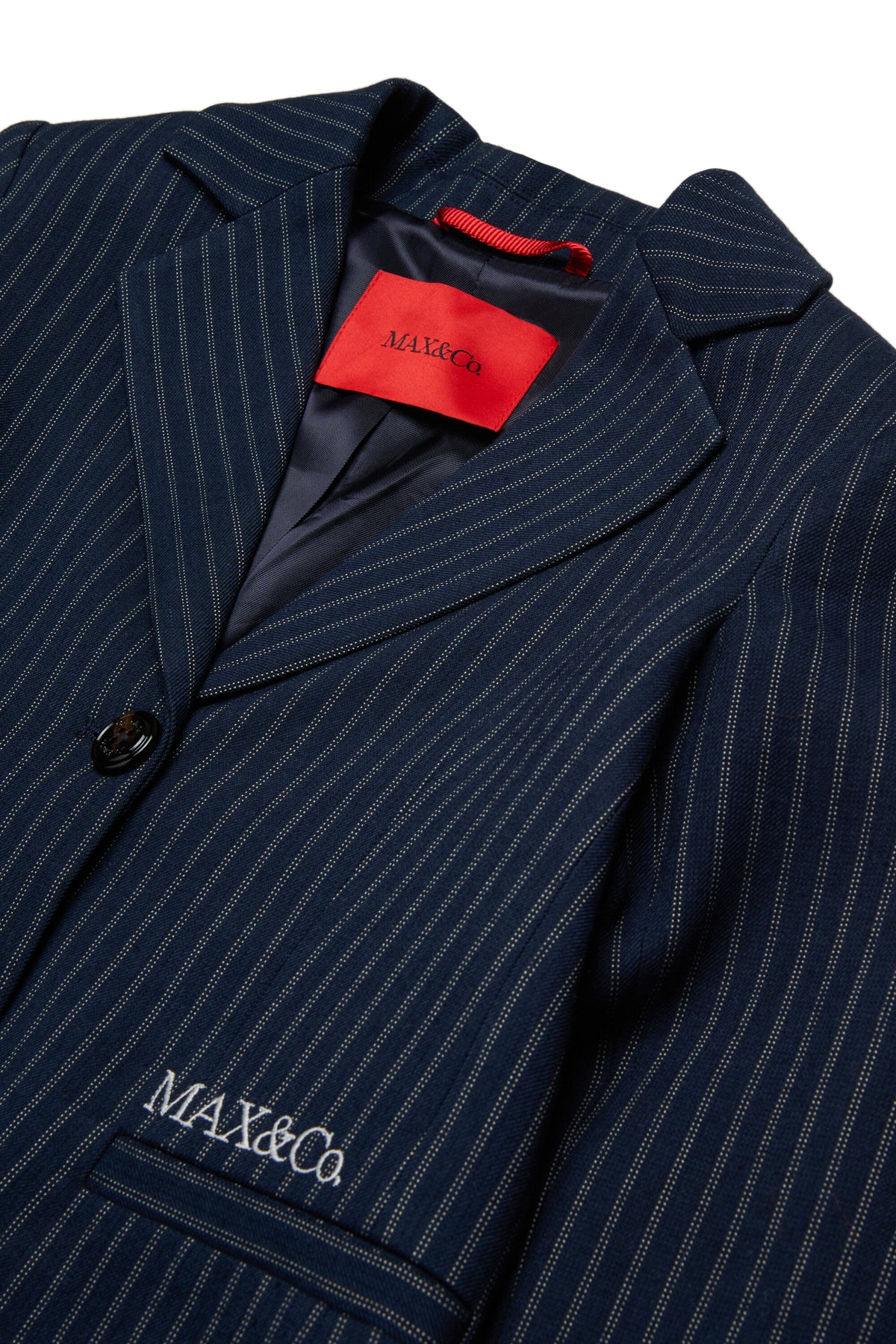 Giacca blazer con logo stampato