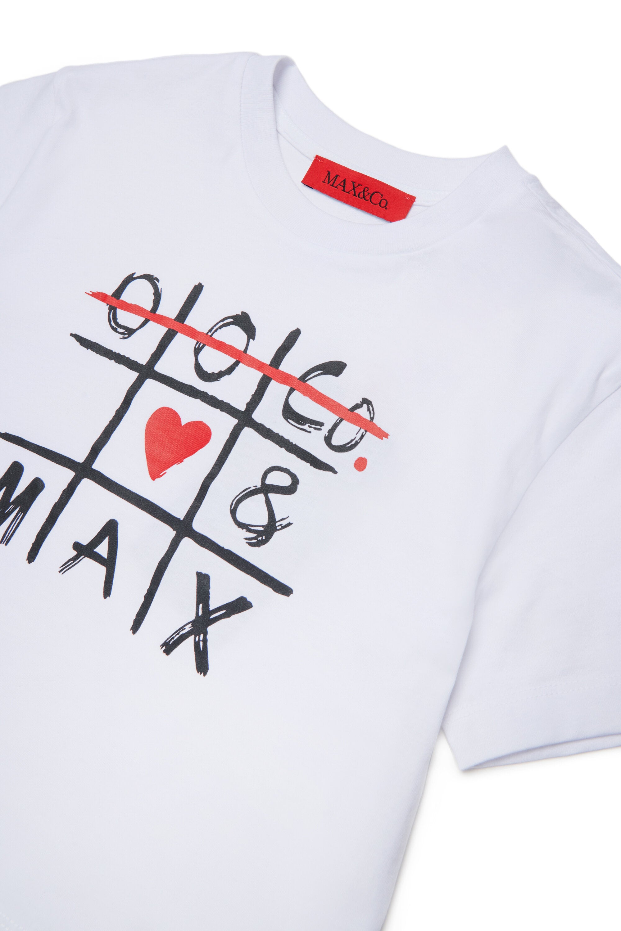 Rundhals-T-Shirt mit Logo