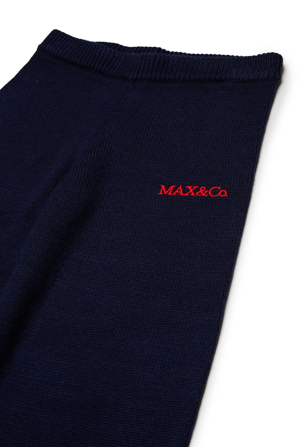 Pantaloni in maglia con logo