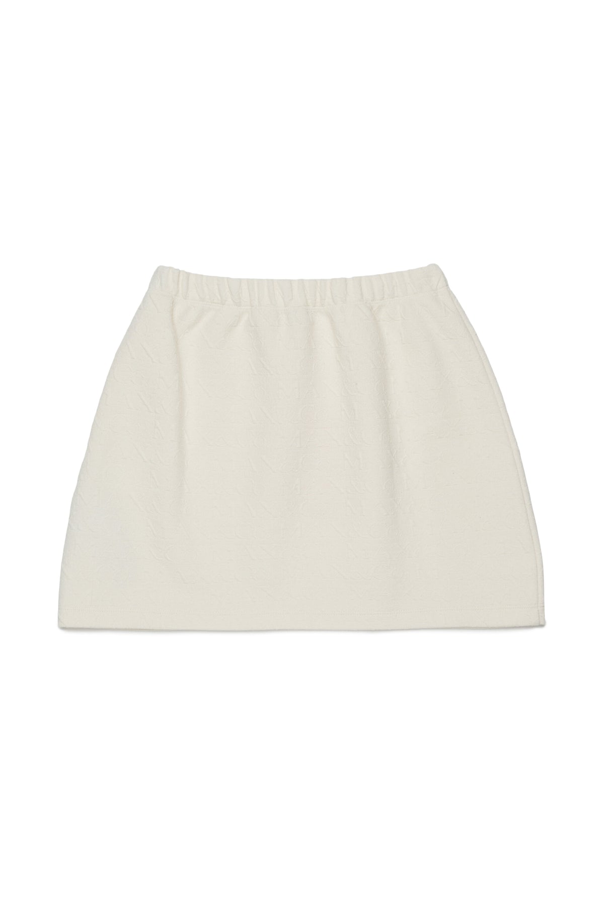 Falda corta jacquard