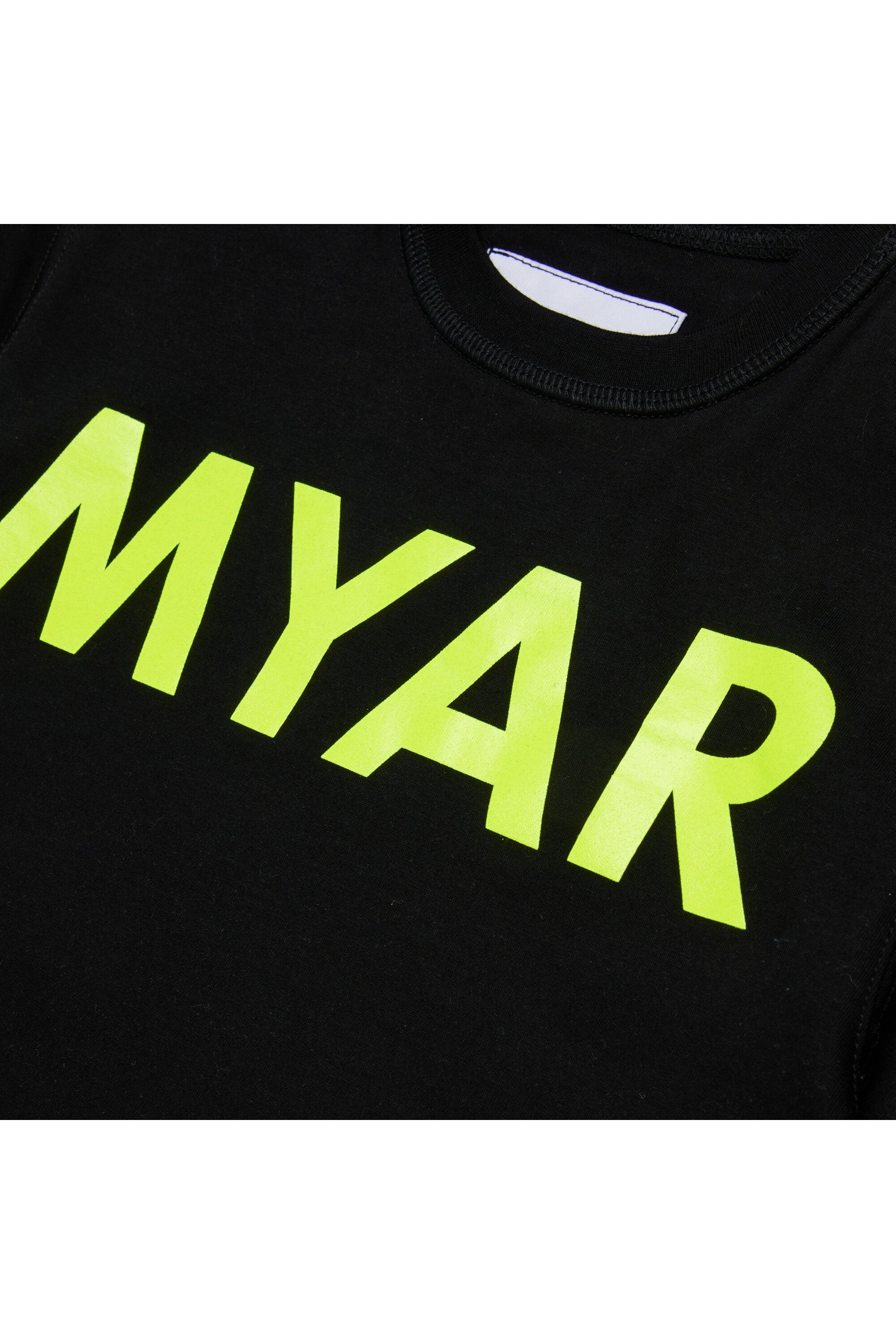 T-shirt en coton Deadstock avec logo MYAR