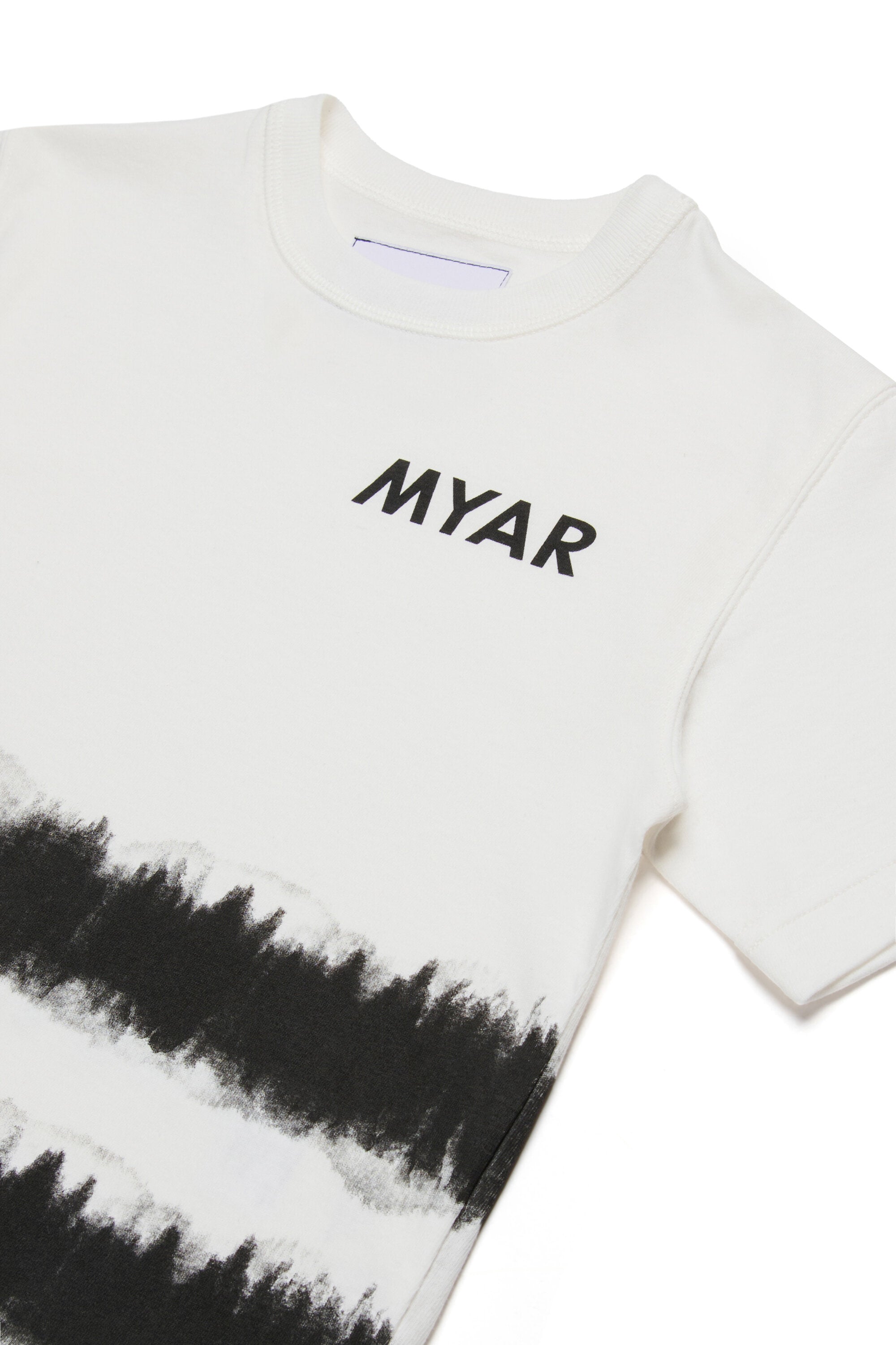 T-shirt en coton Deadstock avec effet tye-die