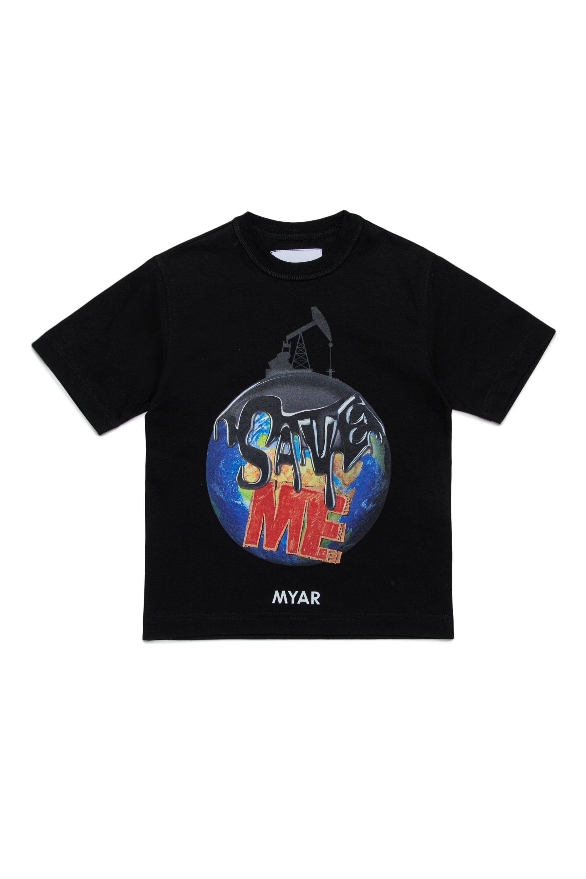 T-shirt en coton Deadstock avec graphisme Save me