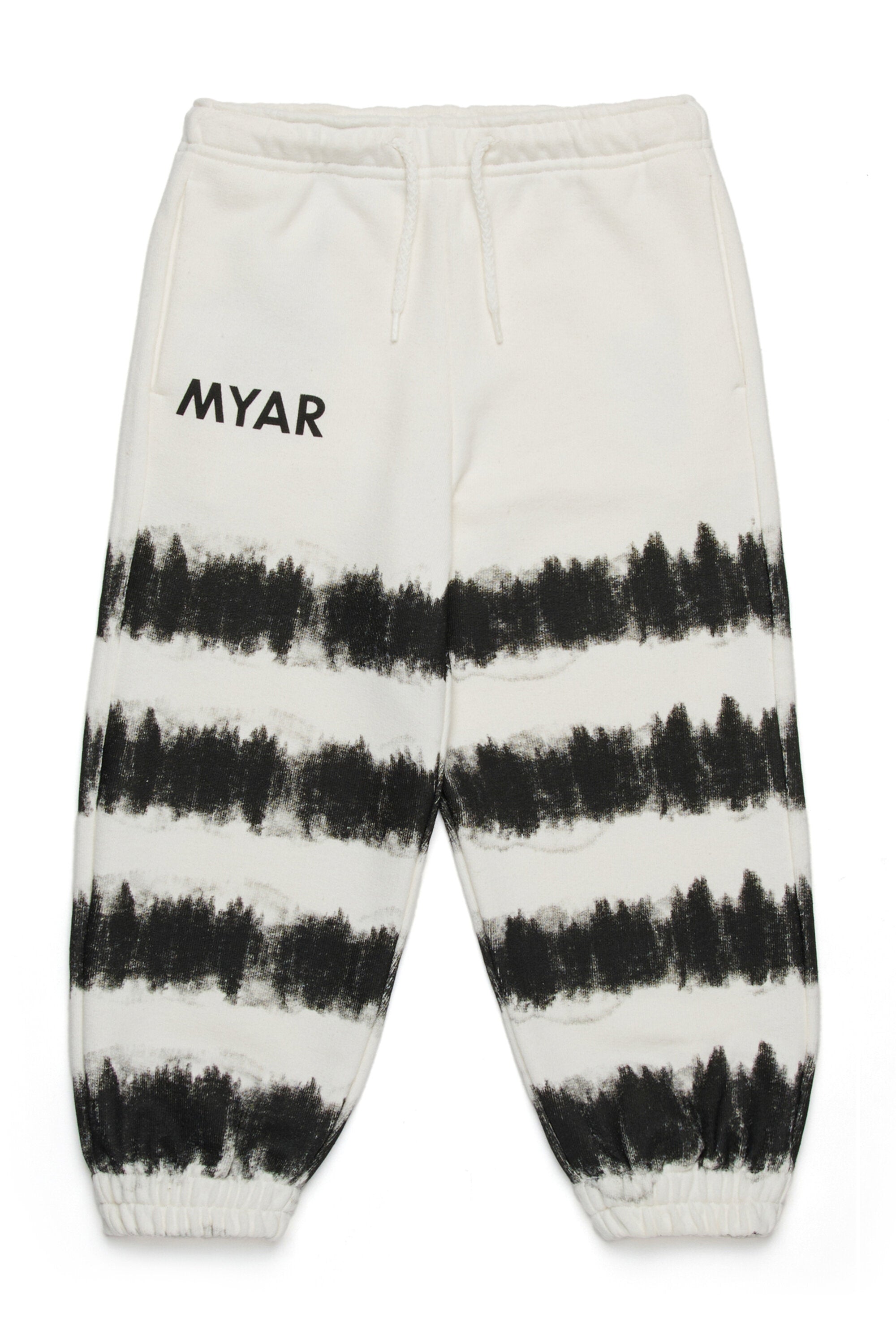 Pantaloni in felpa deadstock con effetto tye-die