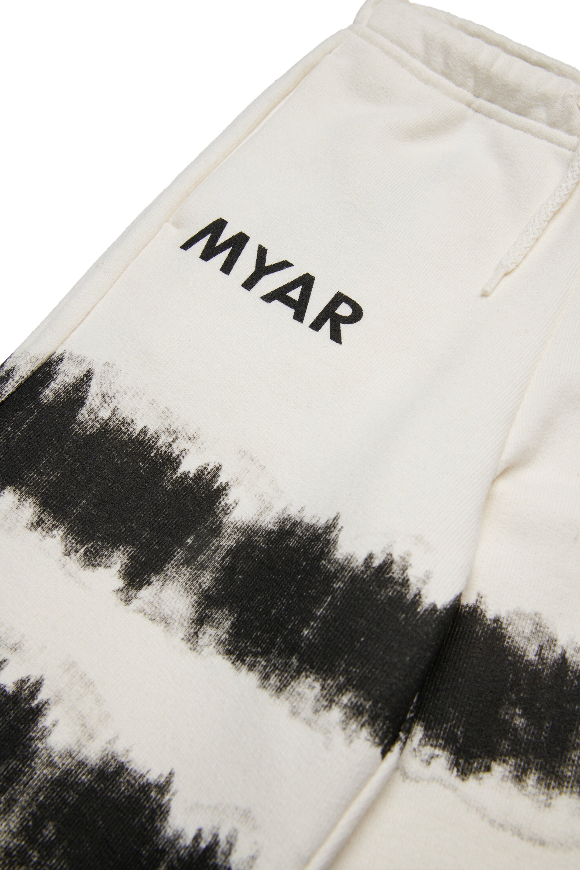 Pantaloni in felpa deadstock con effetto tye-die