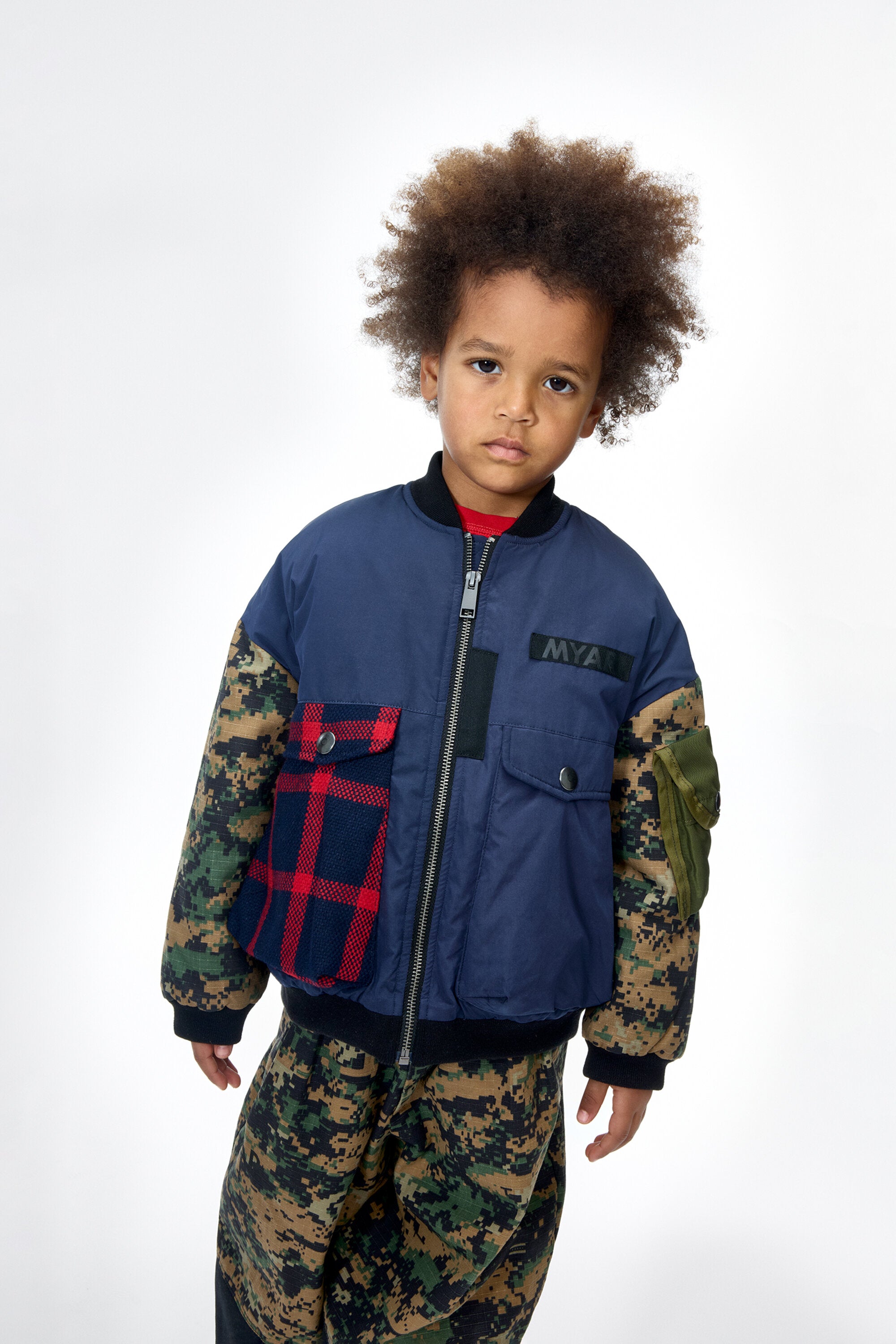 Giacca bomber camouflage