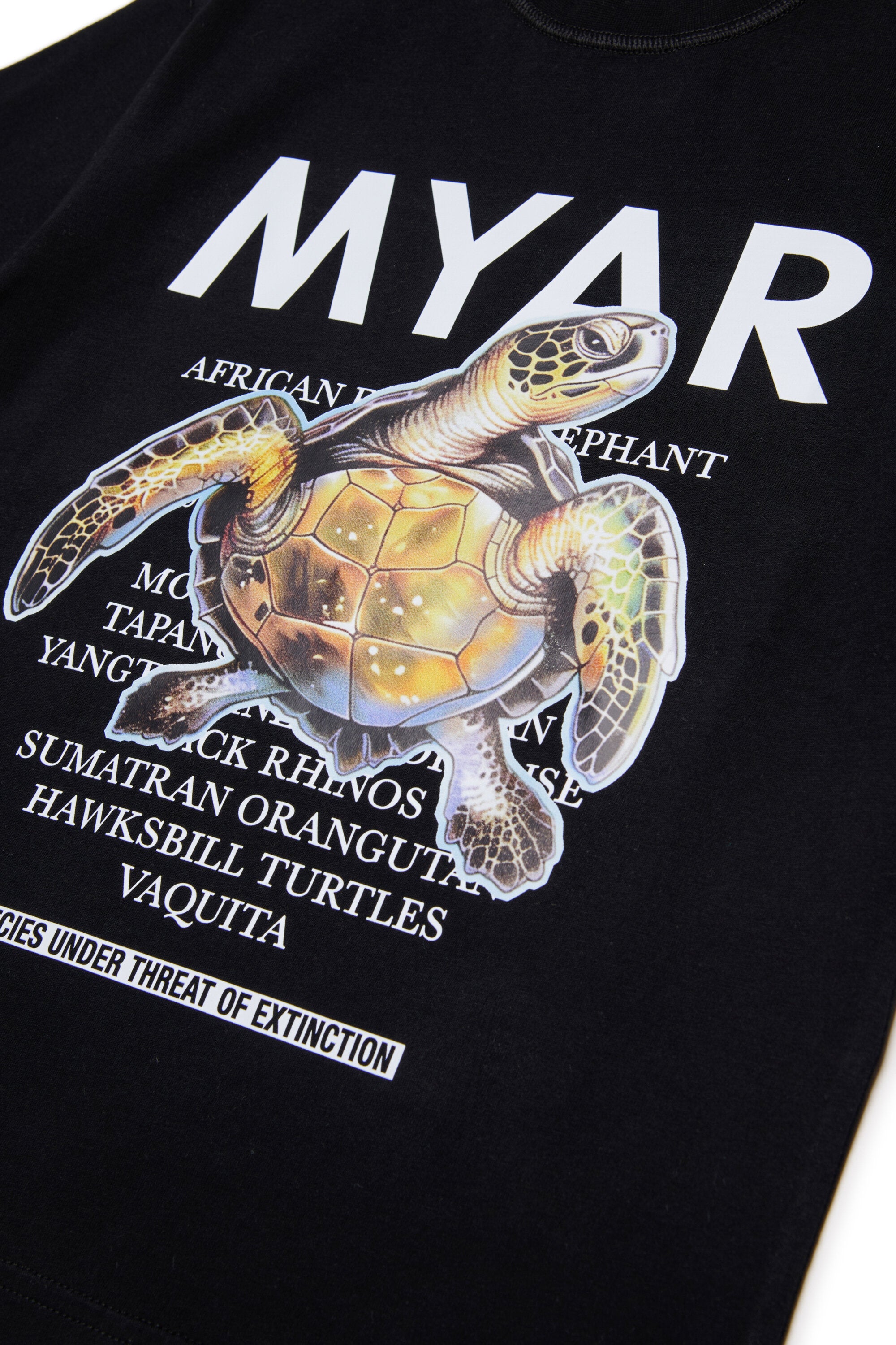 T-shirt manica corta con stampa Endangered Animal Graphic