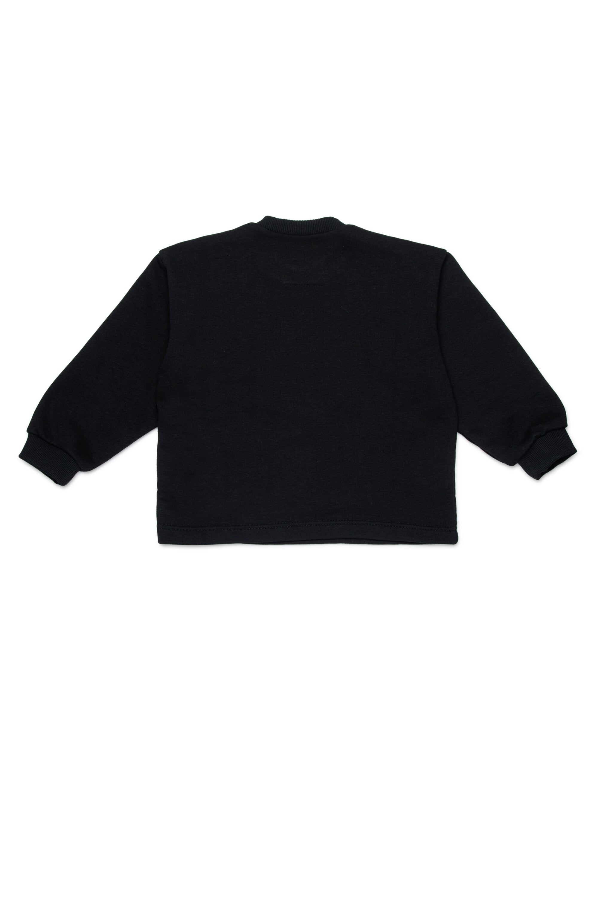 Felpa girocollo con stampa grafica