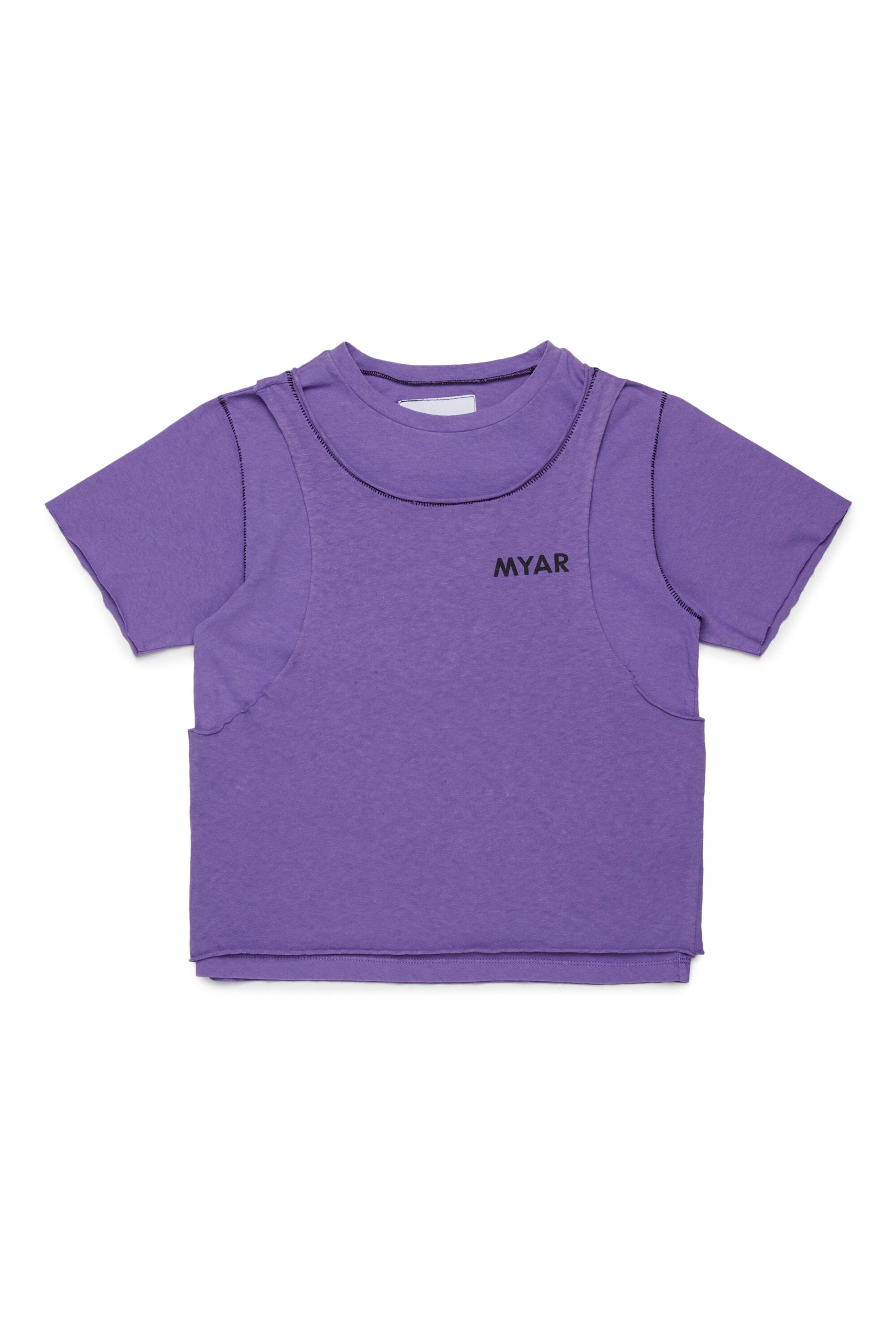 T-shirt à col rond avec logo