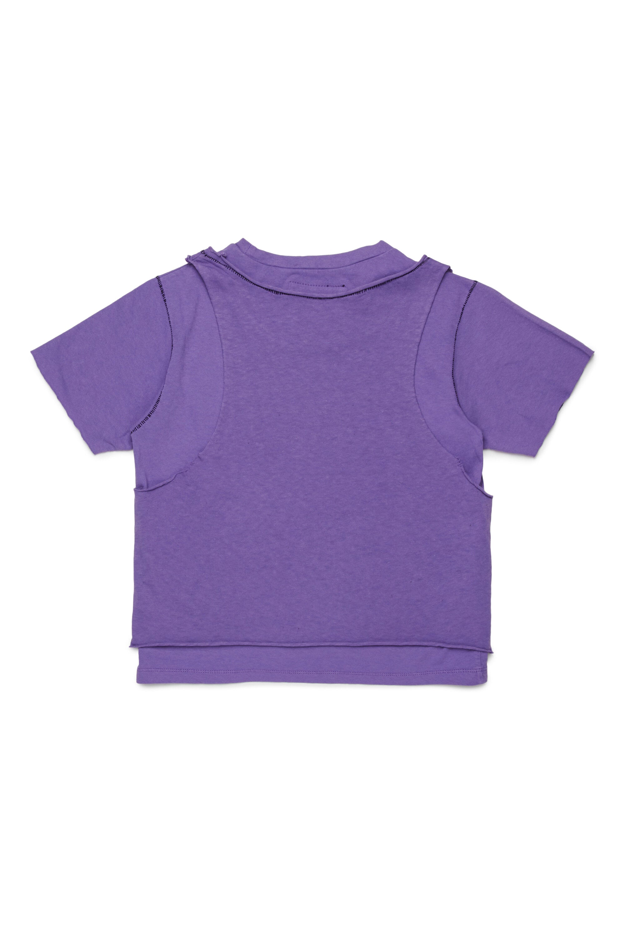 T-shirt à col rond avec logo