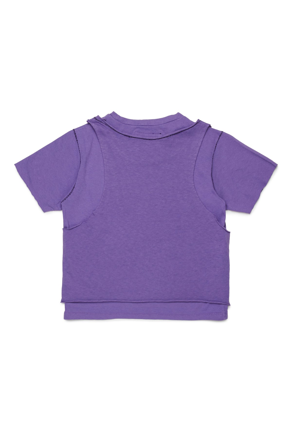Rundhals-T-Shirt mit Logo