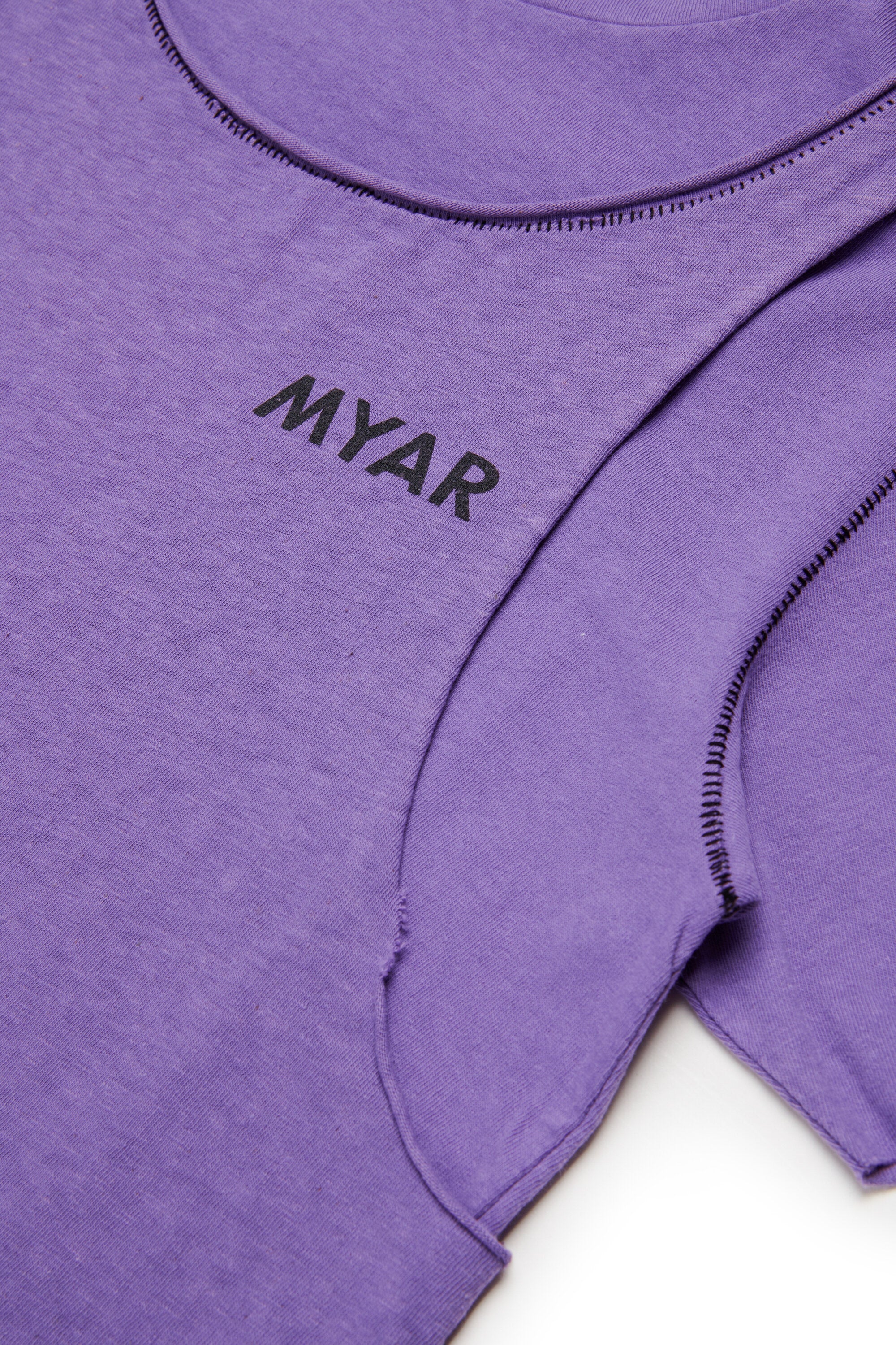 Rundhals-T-Shirt mit Logo